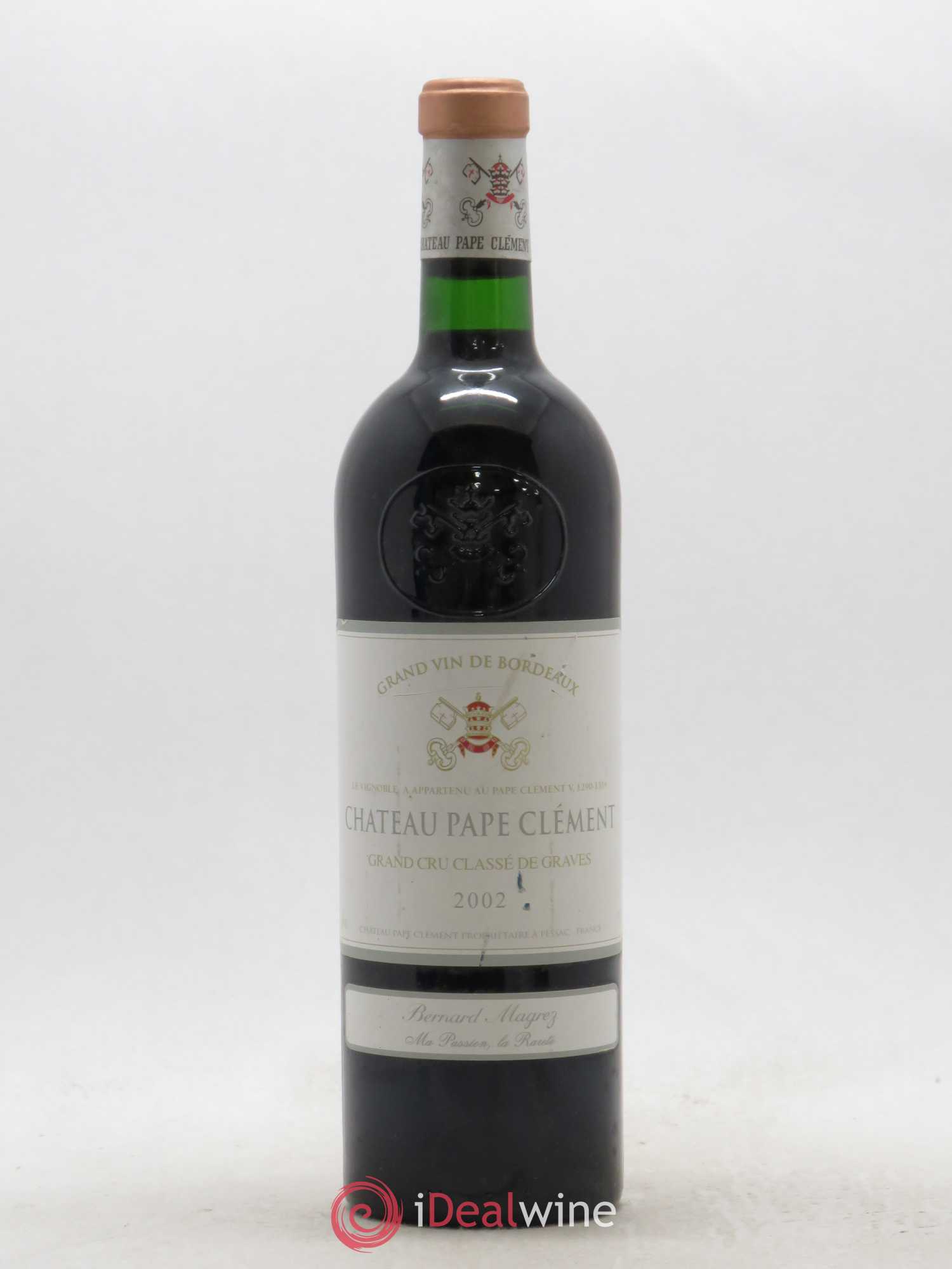 Château Pape Clément Cru Classé de Graves 2002 - Lot de 1 bouteille - 0
