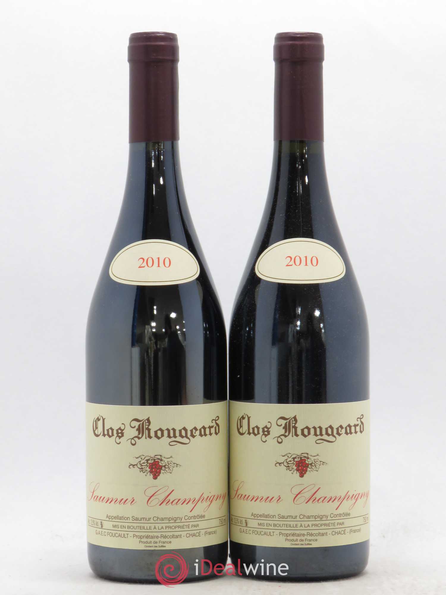 Saumur-Champigny Clos Rougeard 2010 - Lot de 2 bouteilles - 0