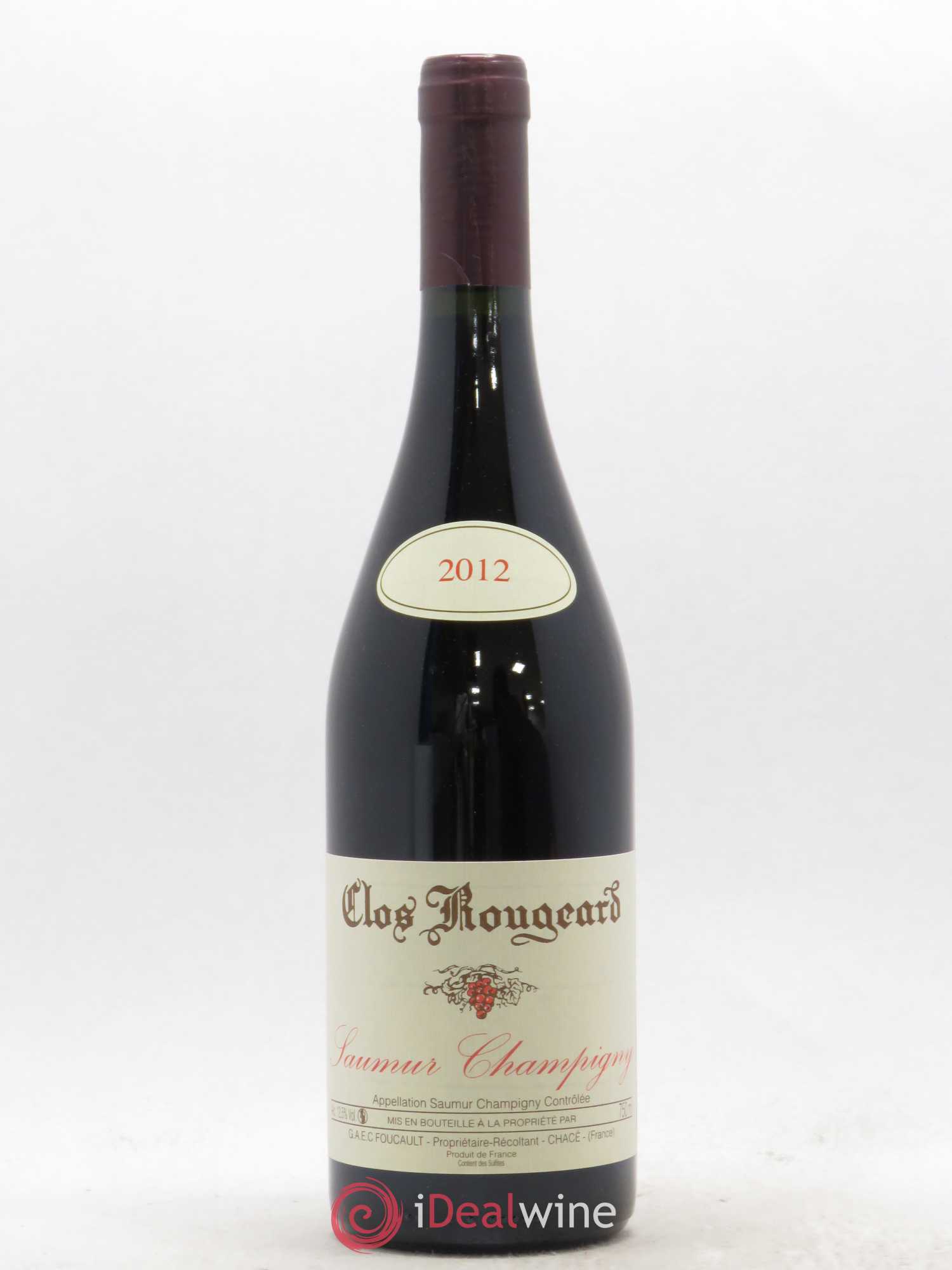 Saumur-Champigny Clos Rougeard 2012 - Posten von 1 Flasche - 0