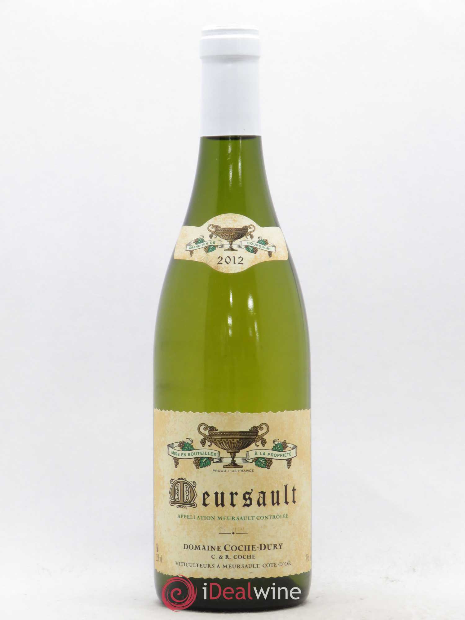 Meursault Coche Dury (Domaine) 2012 - Lot de 1 bouteille - 0