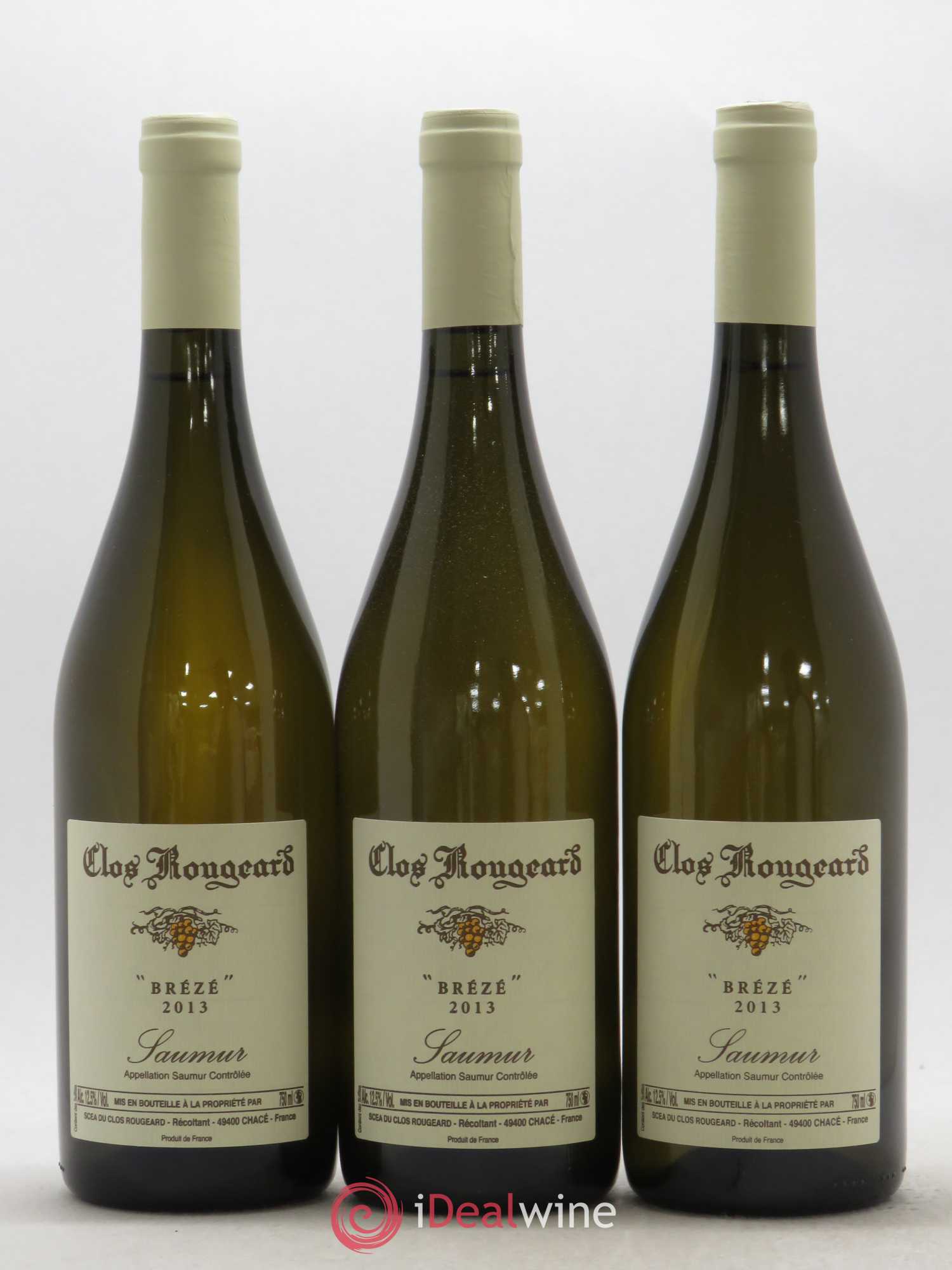 Saumur Brézé Clos Rougeard 2013 - Posten von 3 Flaschen - 0