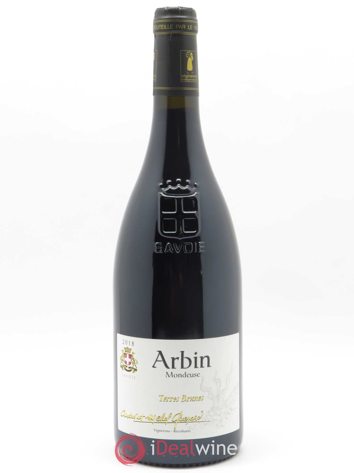 Vin de Savoie Arbin Mondeuse Terres Brunes André et Michel Quenard 2018 - Lot de 1 bouteille - 0