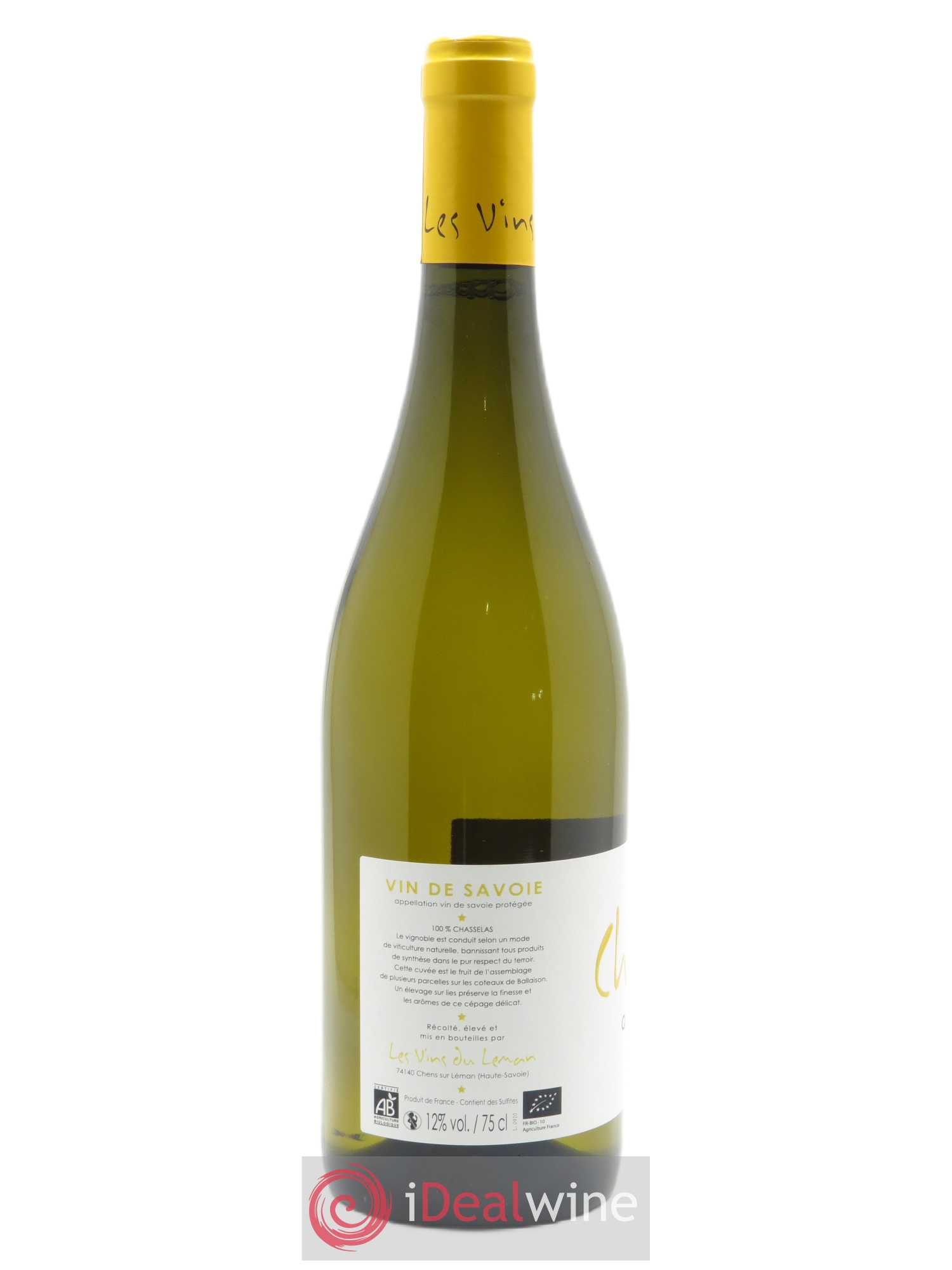 Vin des Allobroges Chasselas Quintessence Les Vignes de Paradis  2019 - Lot of 1 bottle - 1