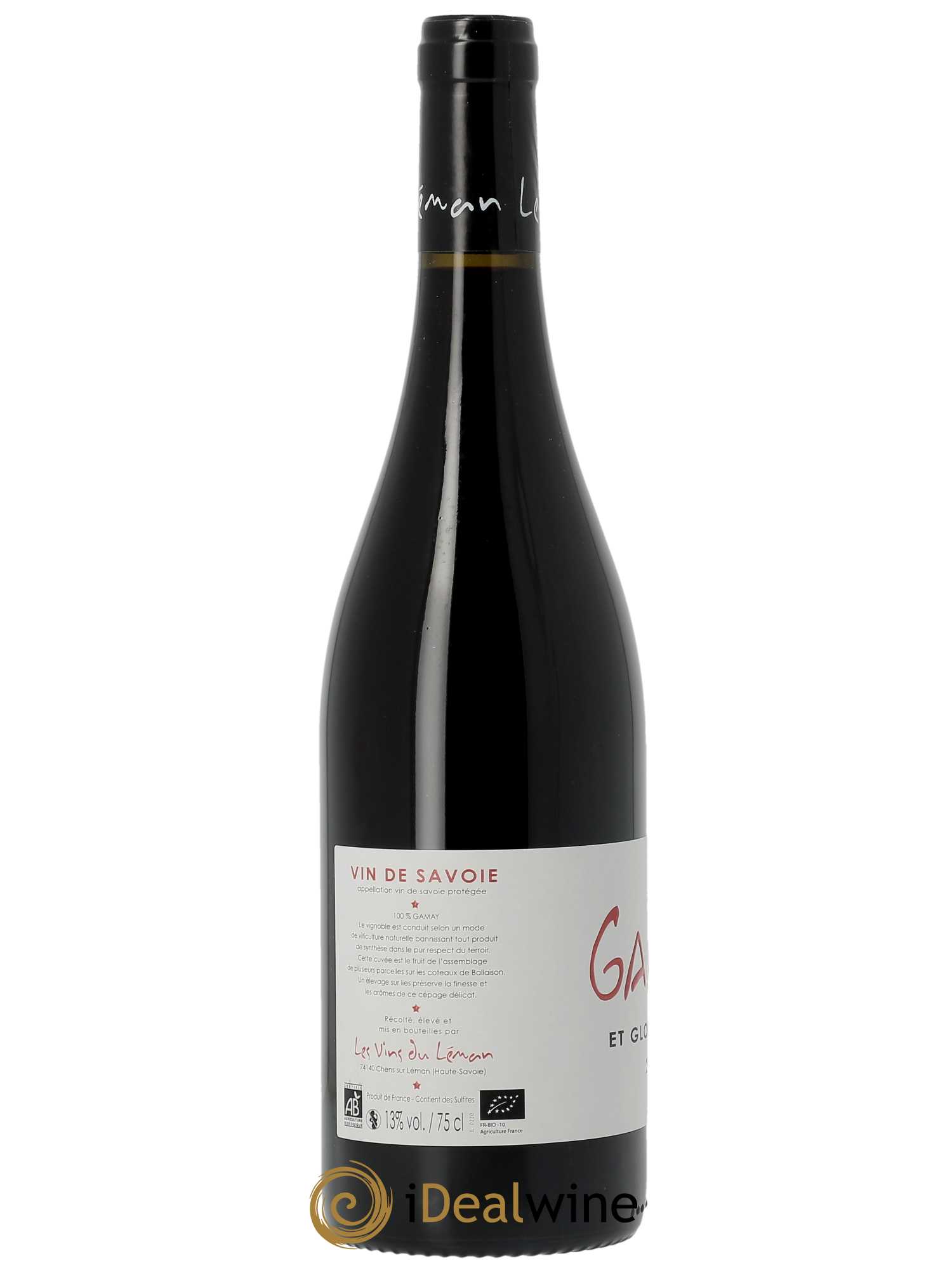 Vin de France Vin de France Gamay et Glou et Glou Les Vignes de Paradis 2019 - Lot of 1 bottle - 1