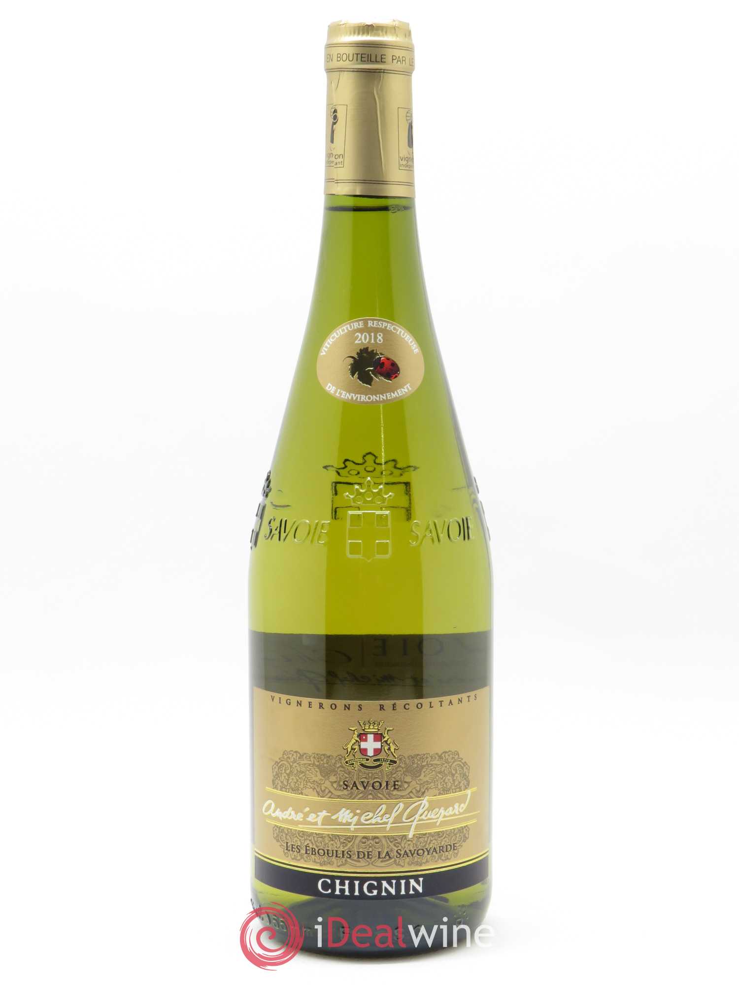 Vin de Savoie Chignin André et Michel Quenard 2018 - Lot de 1 bouteille - 0