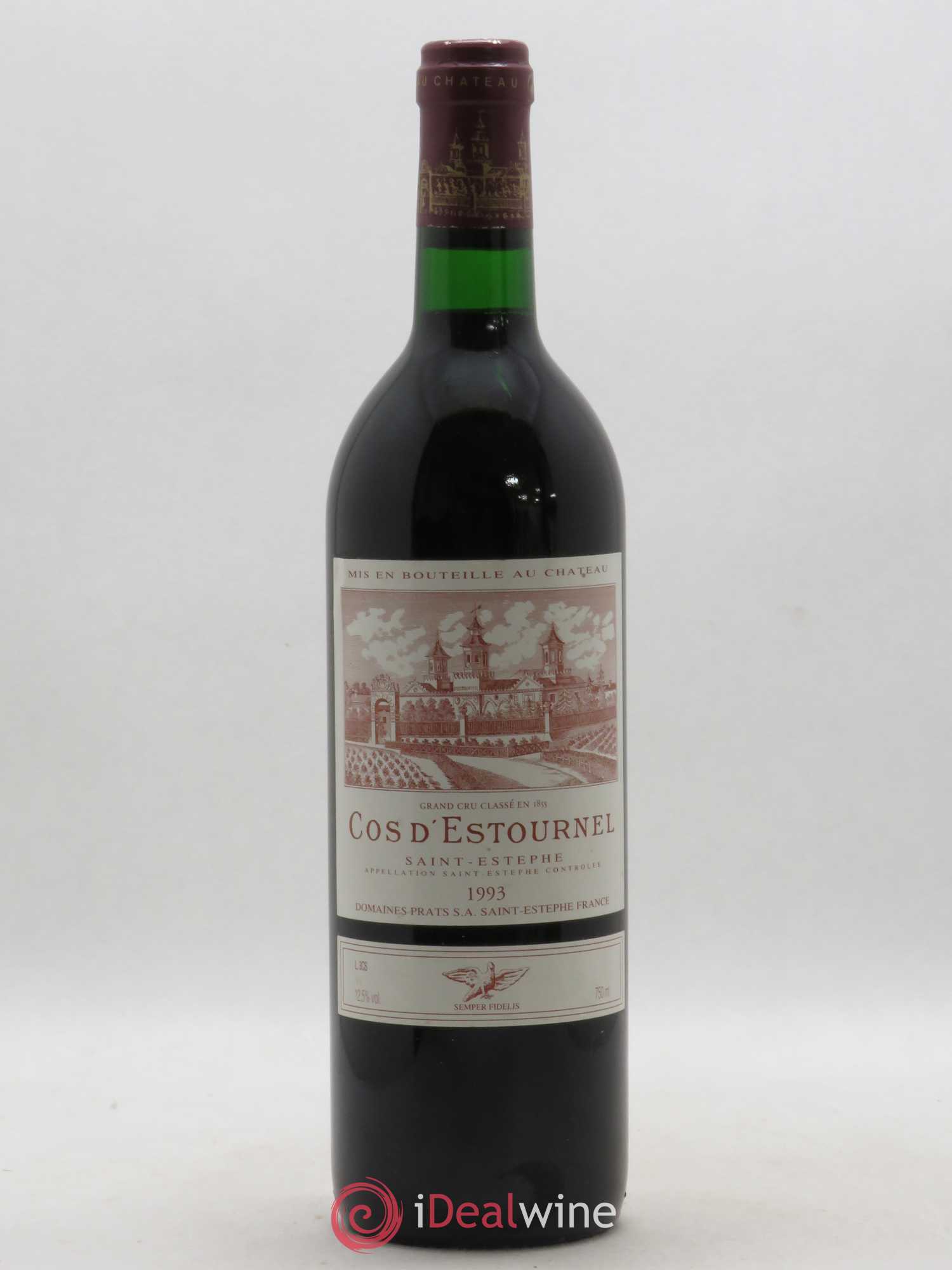 Cos d'Estournel 2ème Grand Cru Classé 1993 - Lot de 1 bouteille - 0