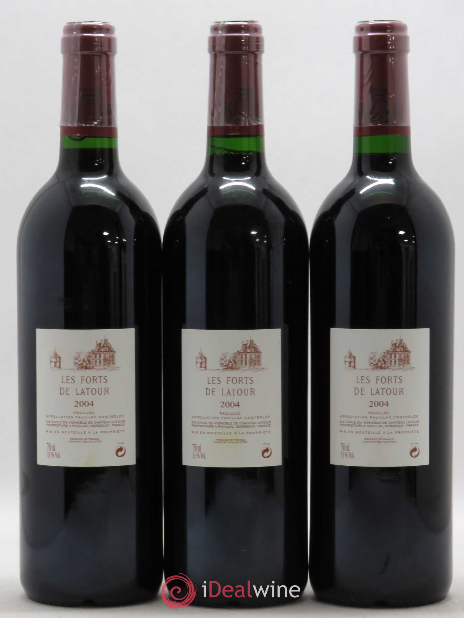 Les Forts de Latour Second Vin 2004 - Lot de 3 bouteilles - 1
