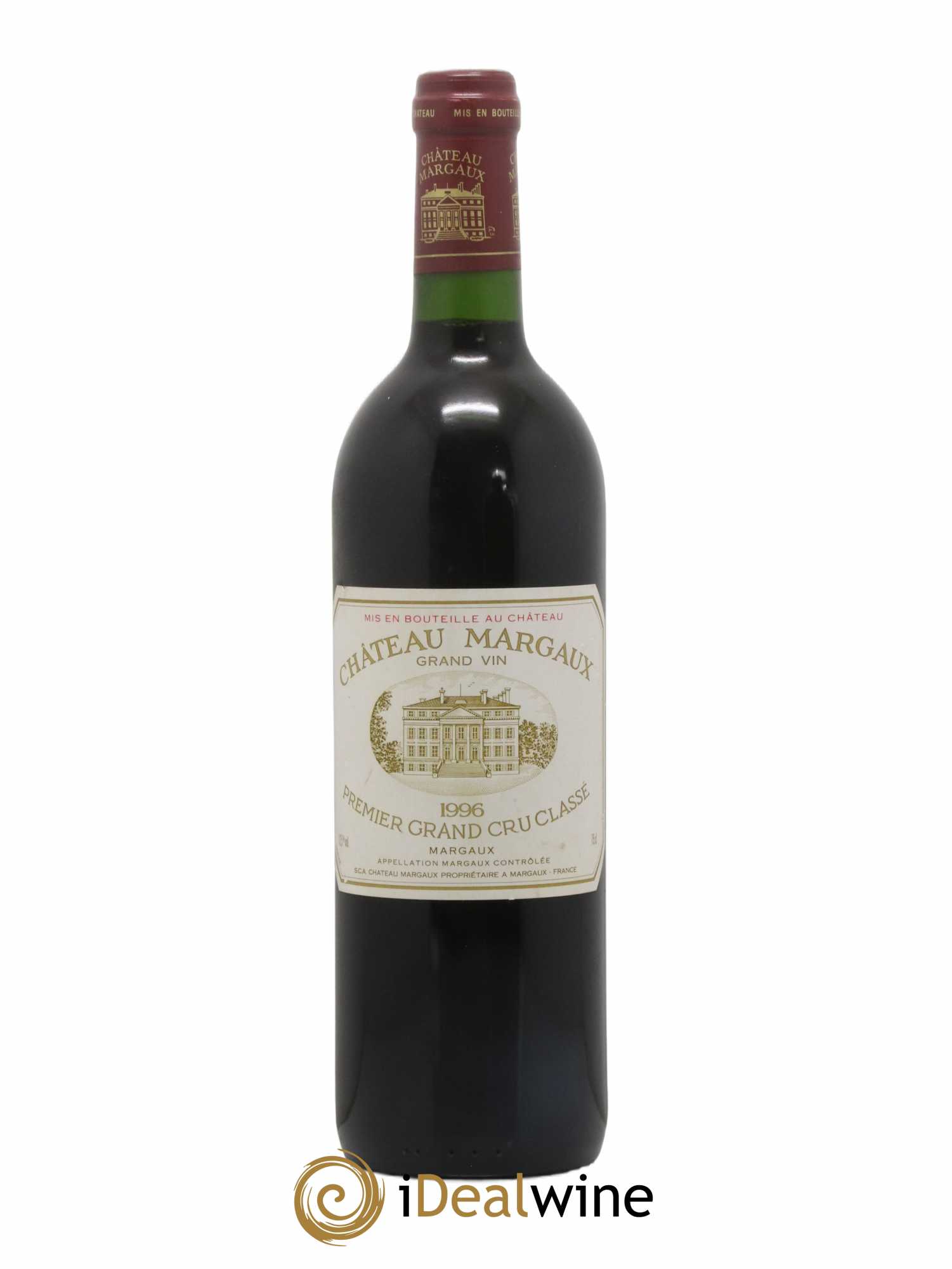 Château Margaux 1er Grand Cru Classé 1996 - Lot de 1 bouteille - 0
