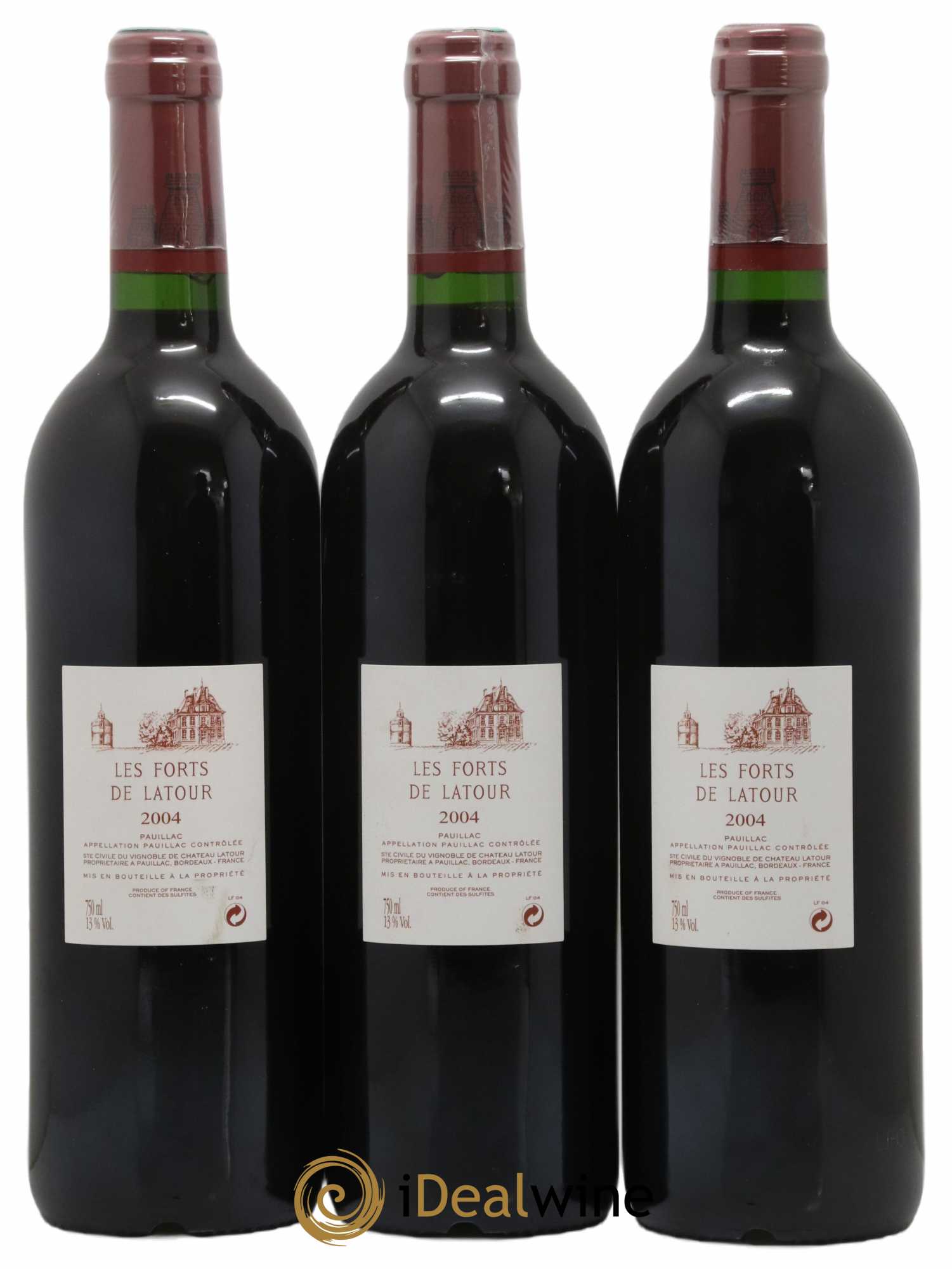 Les Forts de Latour Second Vin 2004 - Lot de 3 bouteilles - 1