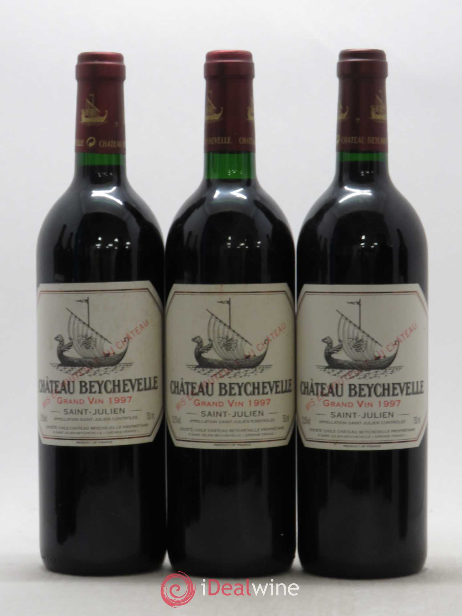 Château Beychevelle 4ème Grand Cru Classé 1997 - Lot de 6 bouteilles - 2