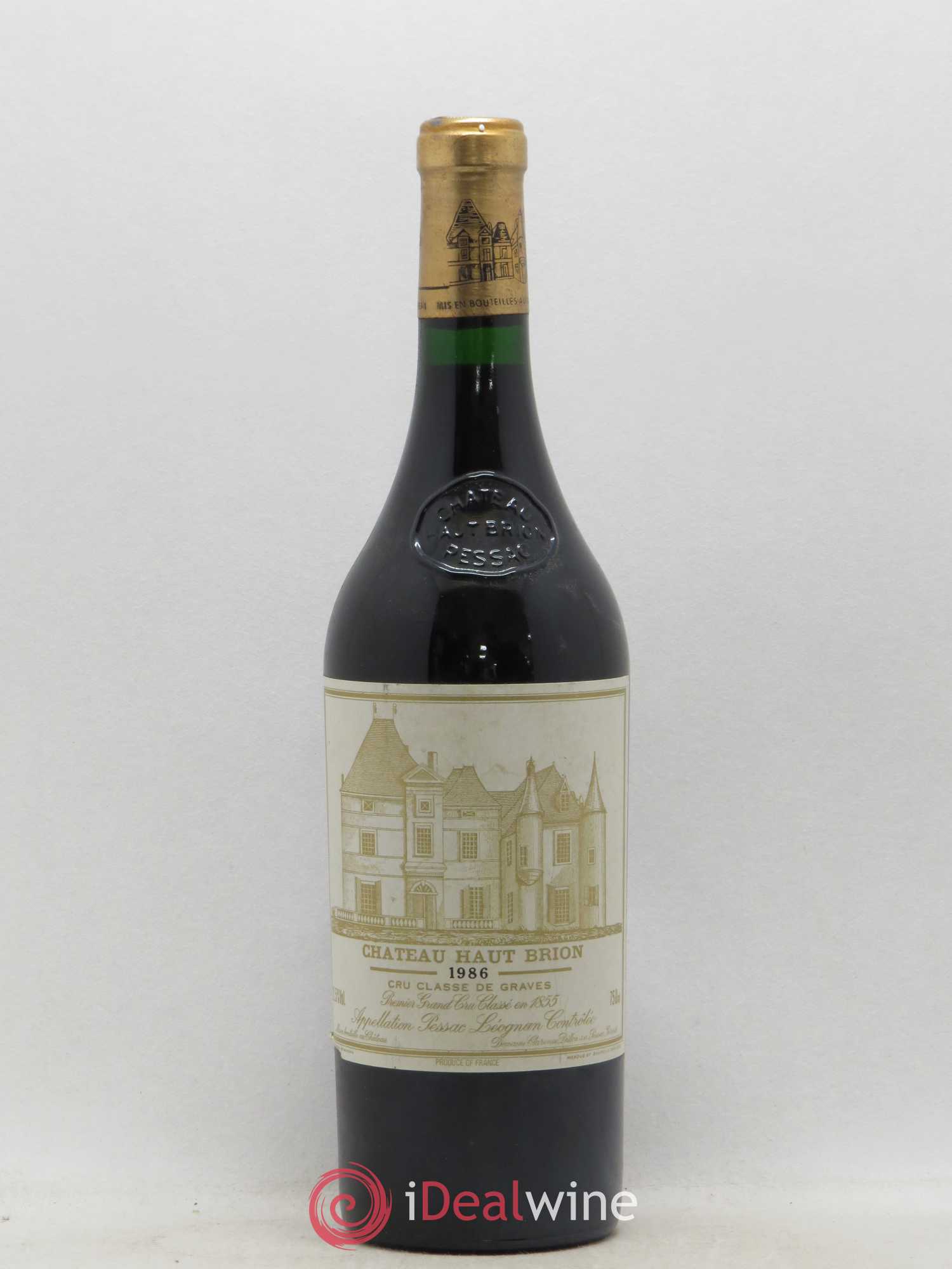 Château Haut Brion 1er Grand Cru Classé 1986 - Lot de 1 bouteille - 0