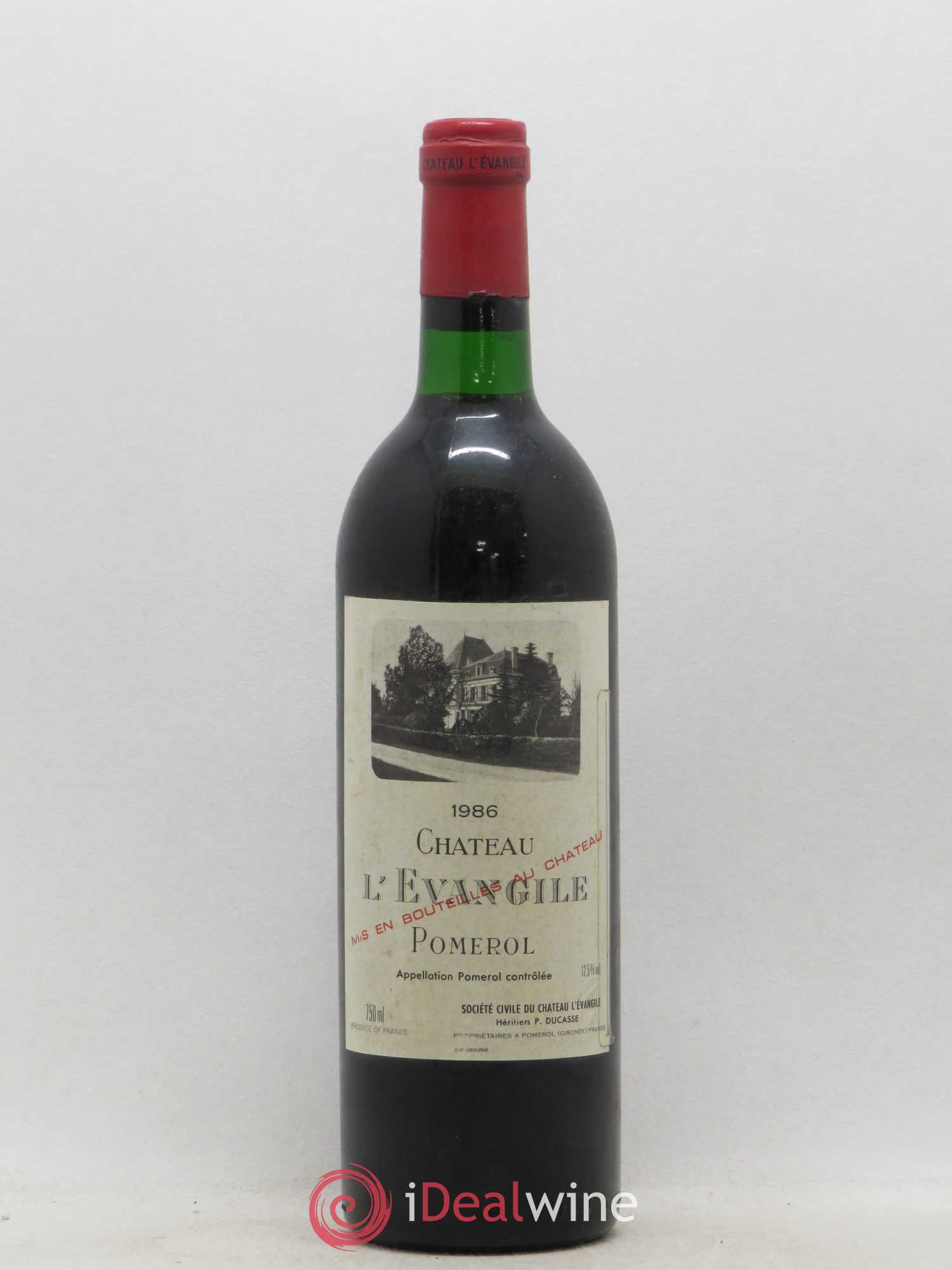 Château l' Évangile 1986 - Lot de 1 bouteille - 0