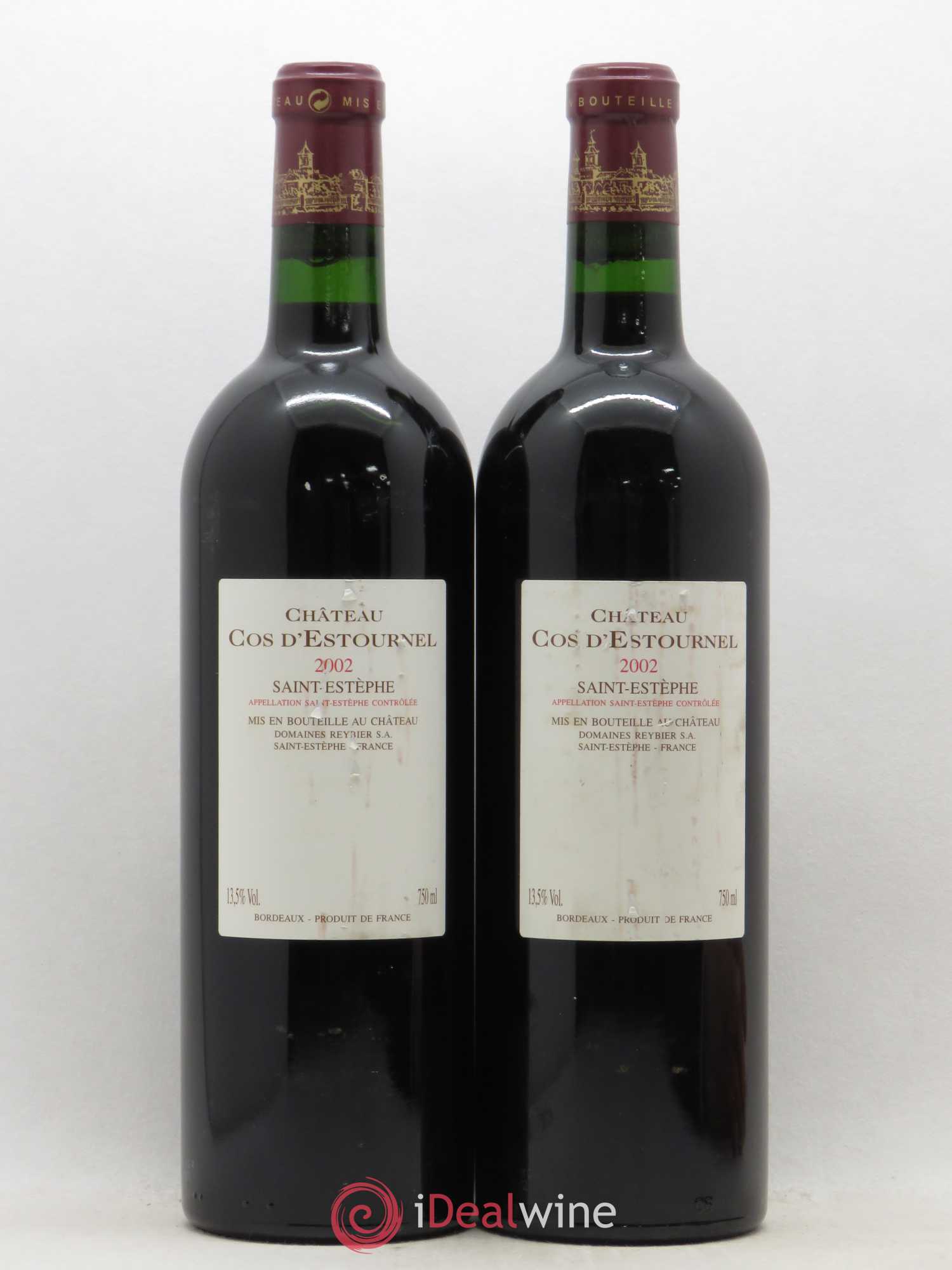 Cos d'Estournel 2ème Grand Cru Classé 2002 - Lot de 2 bouteilles - 1