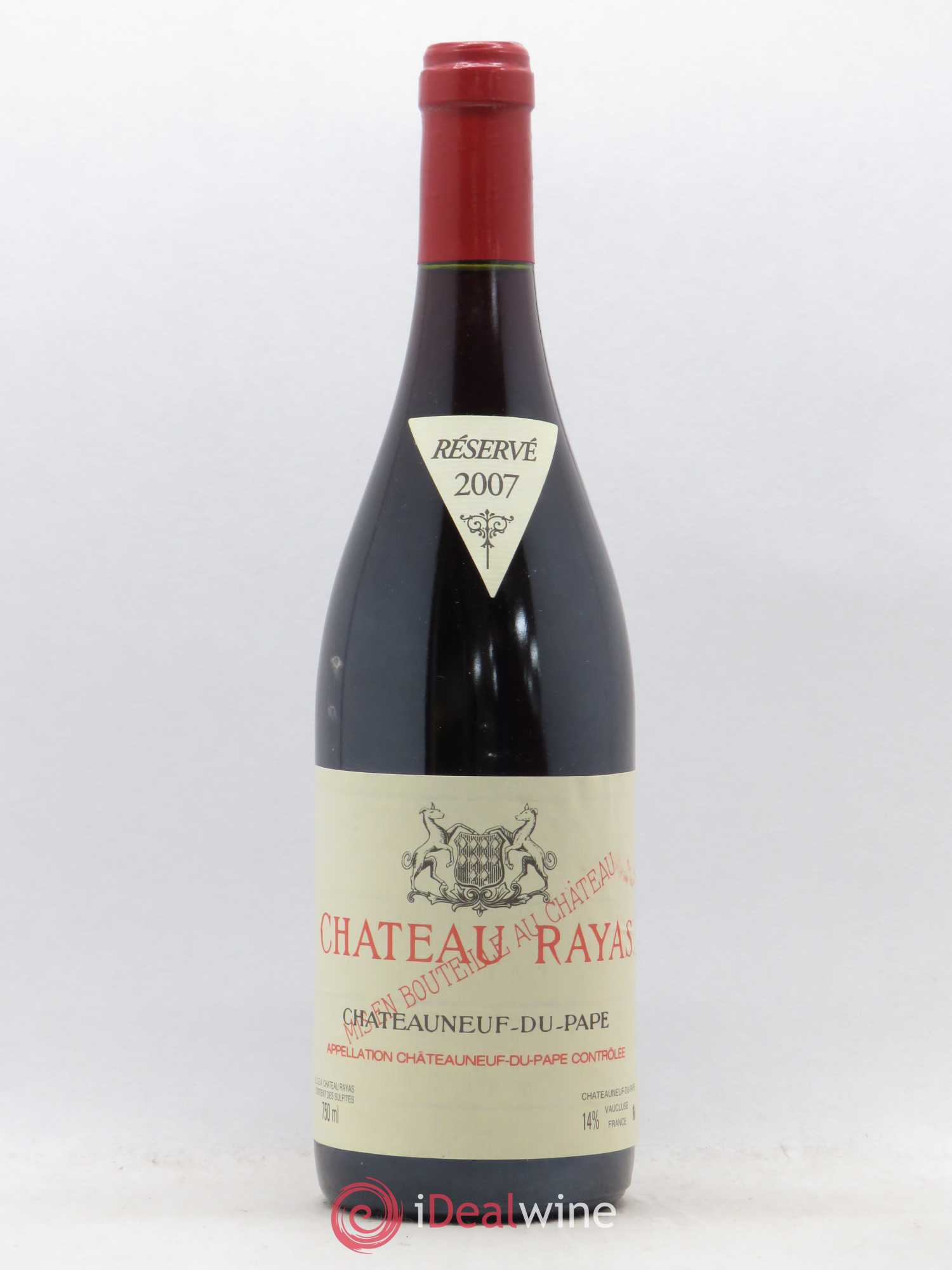Châteauneuf-du-Pape Château Rayas Emmanuel Reynaud 2007 - Lot de 1 bouteille - 0