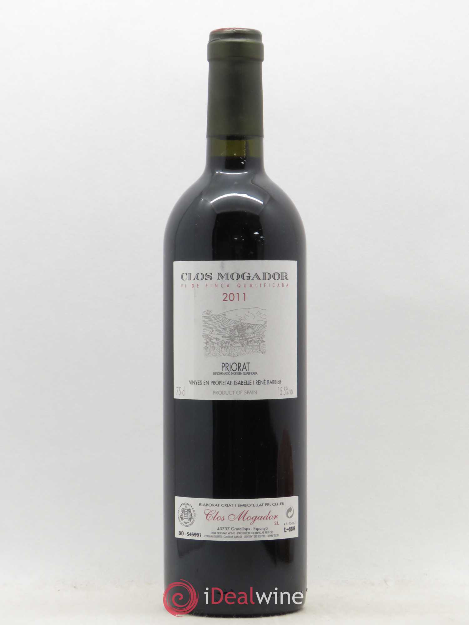 Priorat Clos Mogador DOCA René Barbier 2011 - Lot of 1 bottle - 0