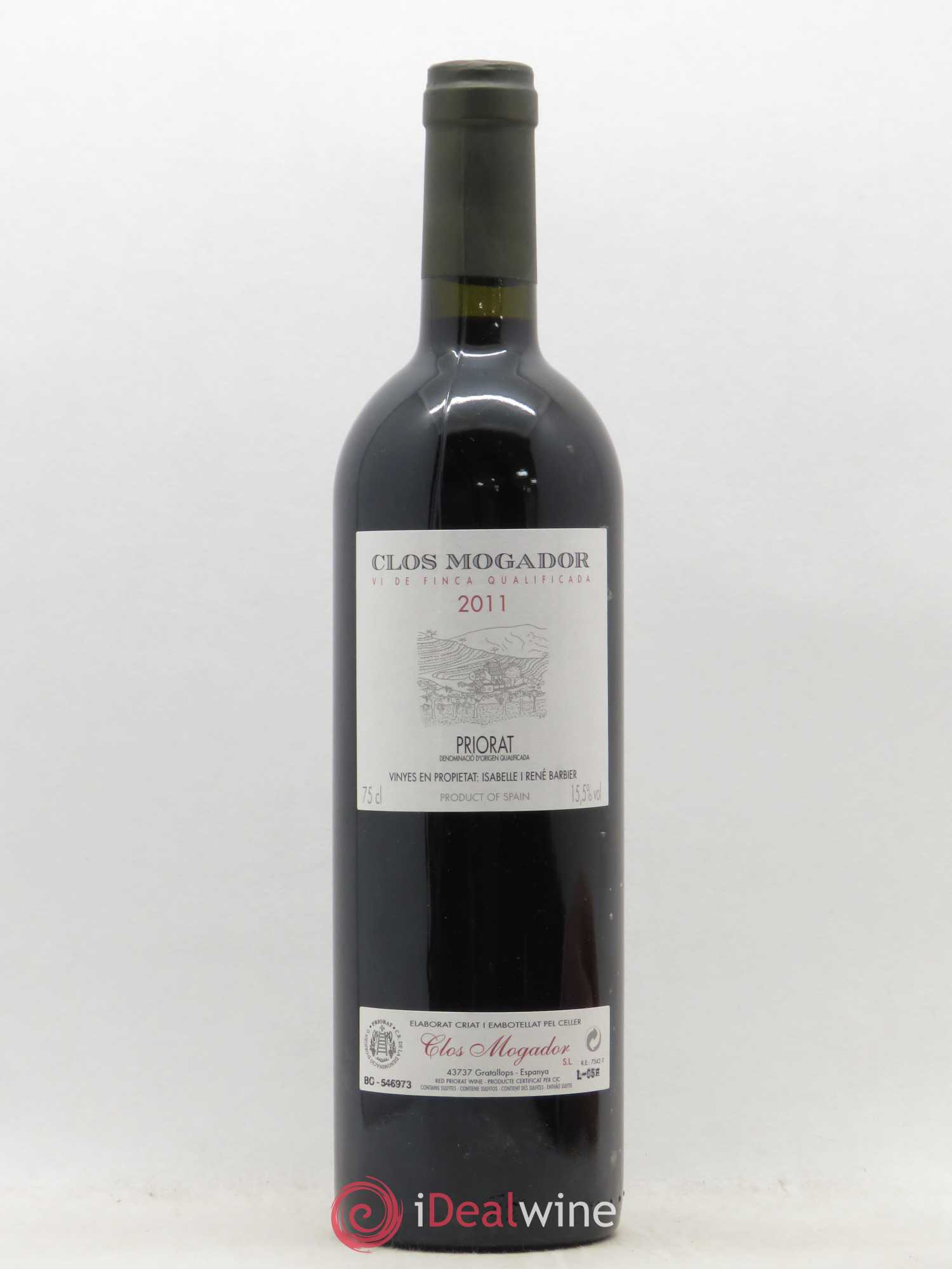 Priorat Clos Mogador DOCA René Barbier 2011 - Lot of 1 bottle - 0