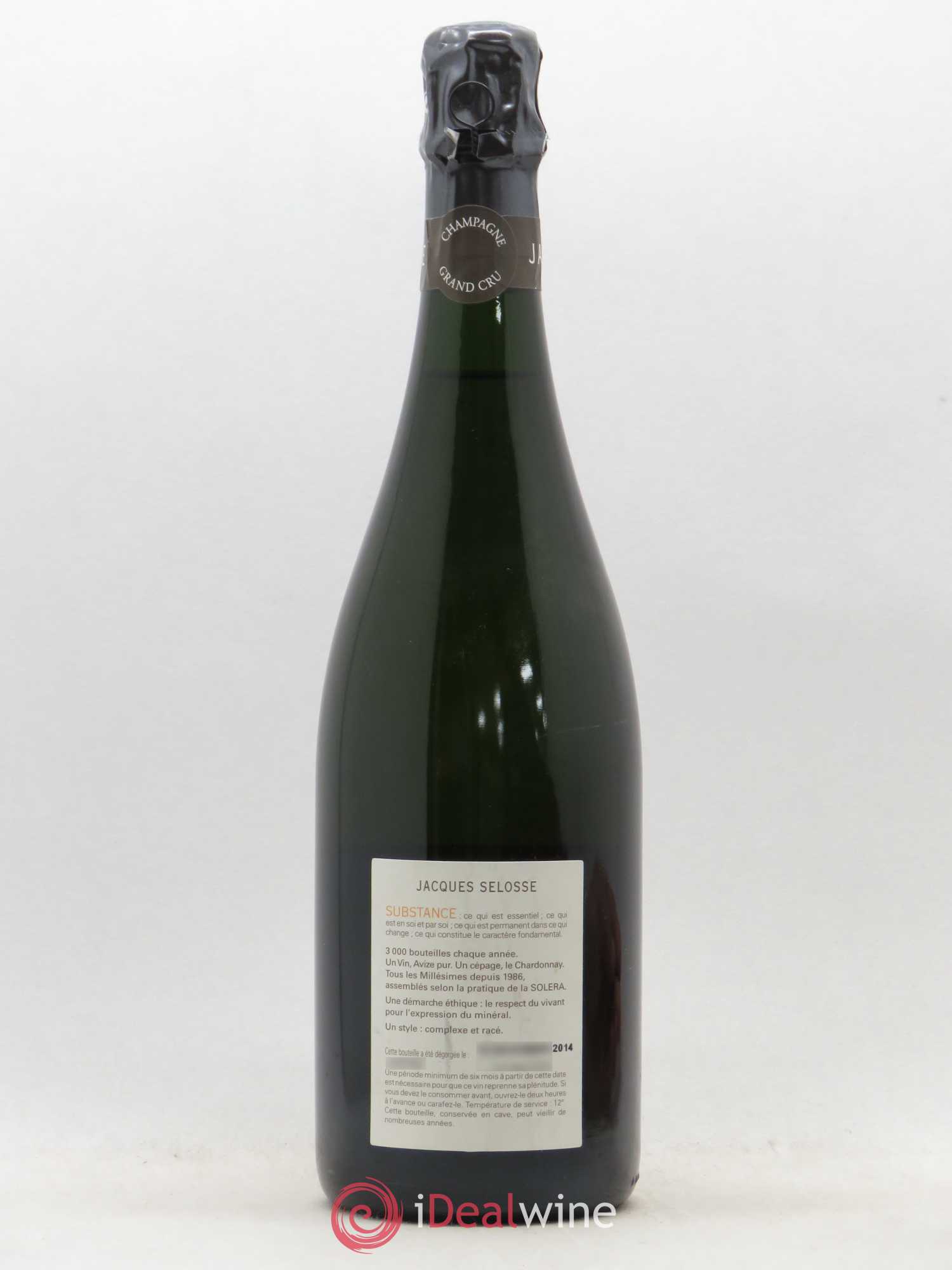 Substance Jacques Selosse - Lot de 1 bouteille - 1