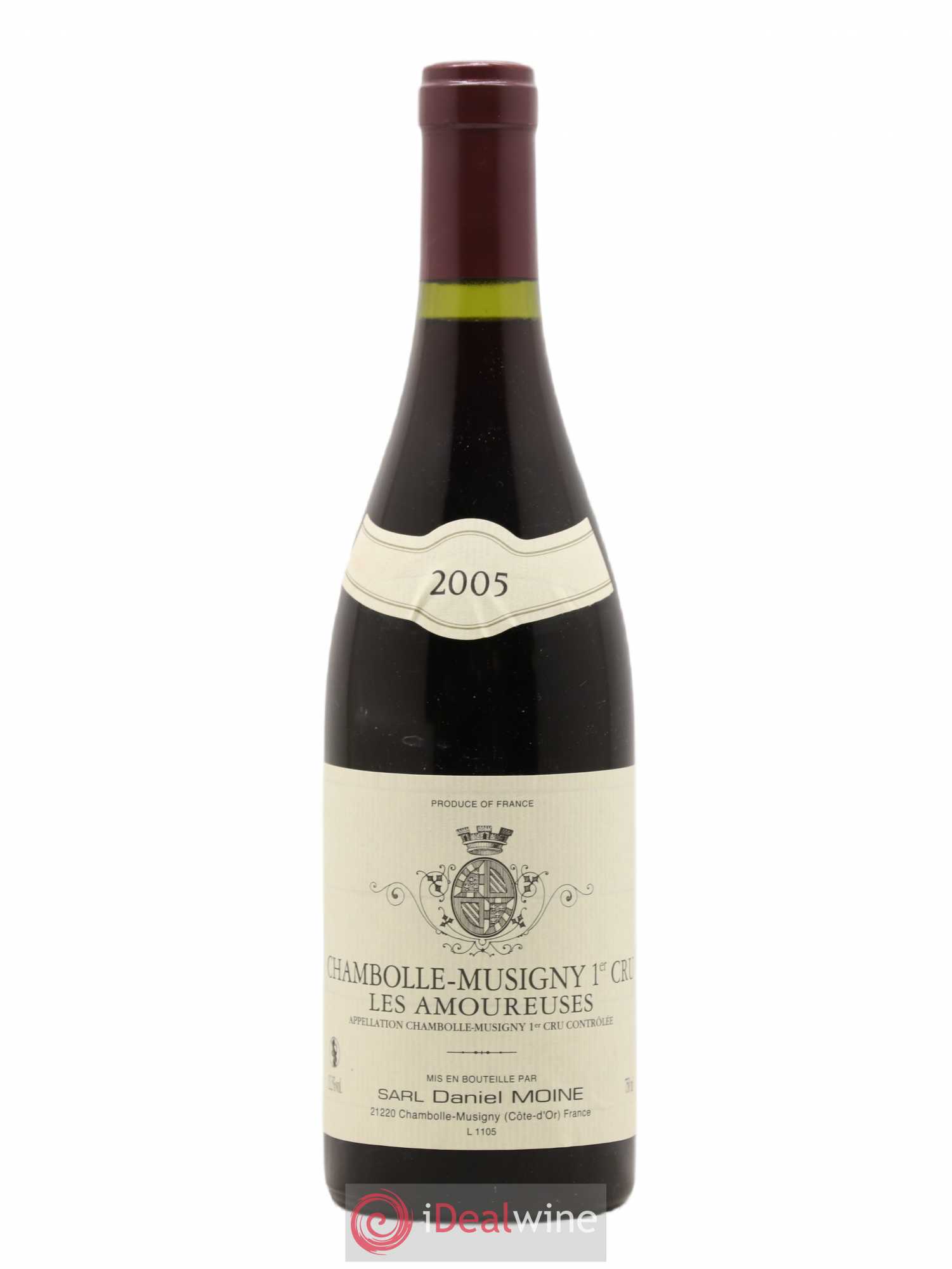 Chambolle-Musigny 1er Cru Les Amoureuses Daniel Moine 2005 - Posten von 1 Flasche - 0