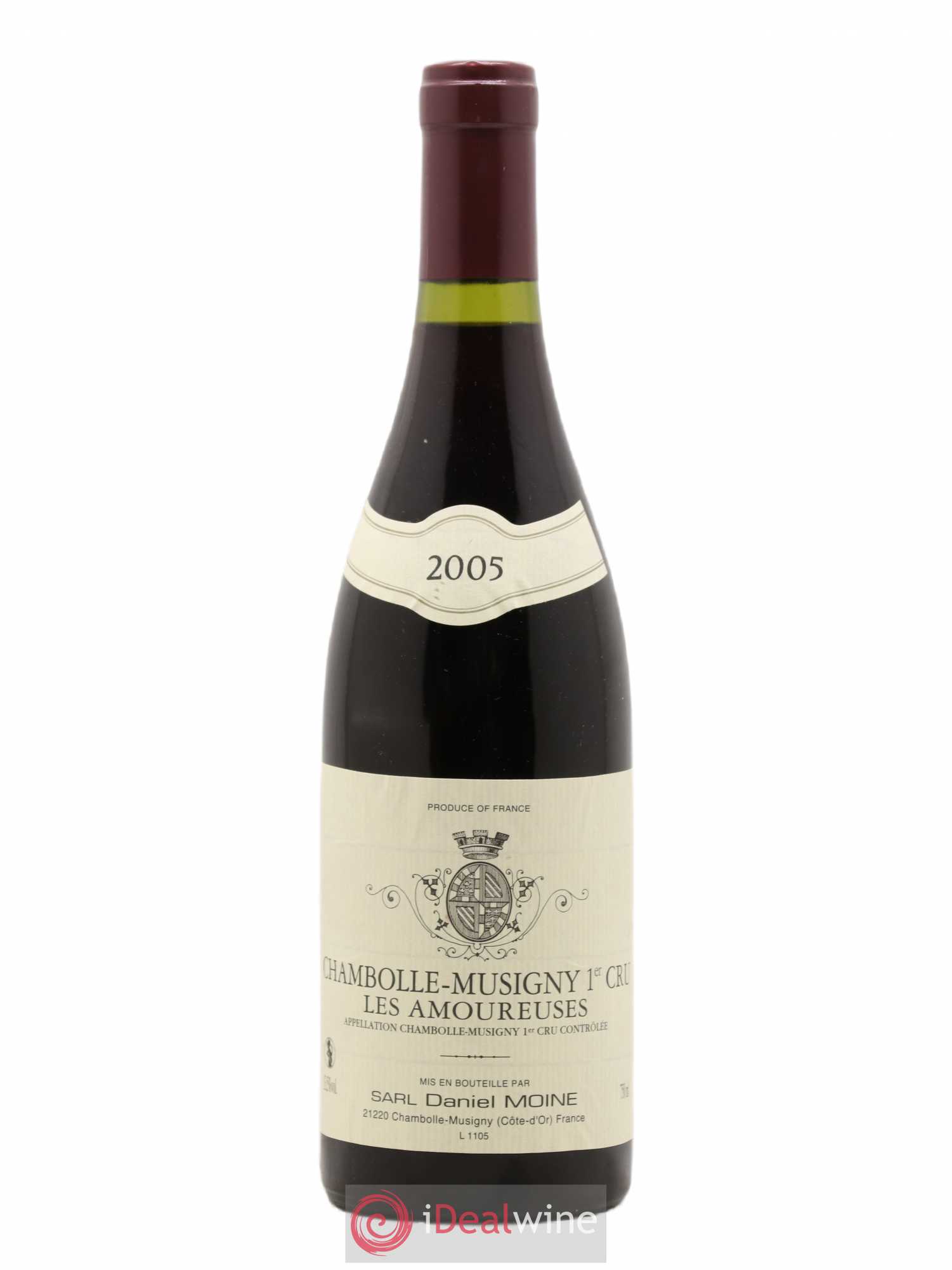 Chambolle-Musigny 1er Cru Les Amoureuses Daniel Moine 2005 - Posten von 1 Flasche - 0