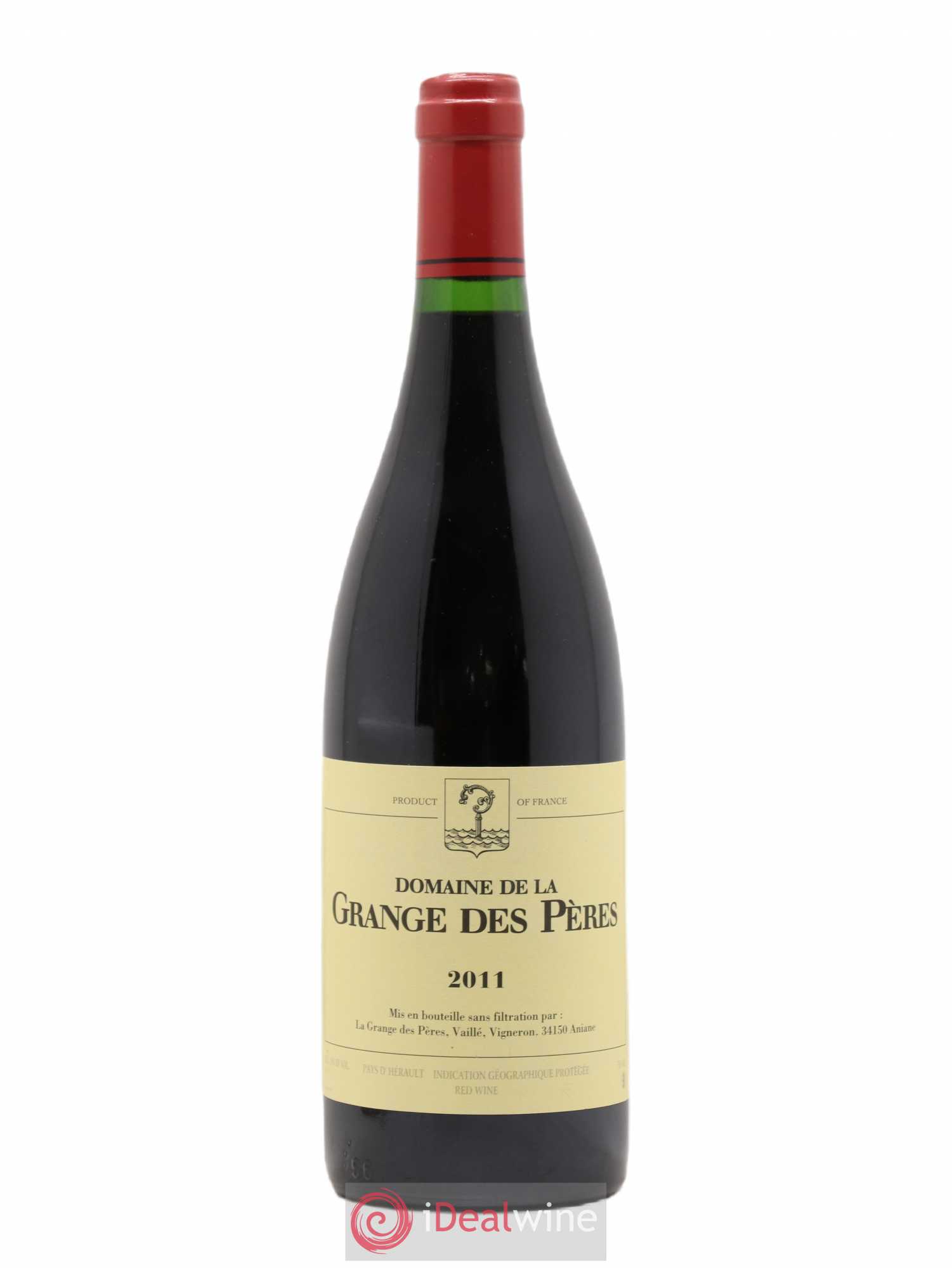 Pays d'Hérault Grange des Pères Laurent Vaillé 2011 - Lot de 1 bouteille - 0