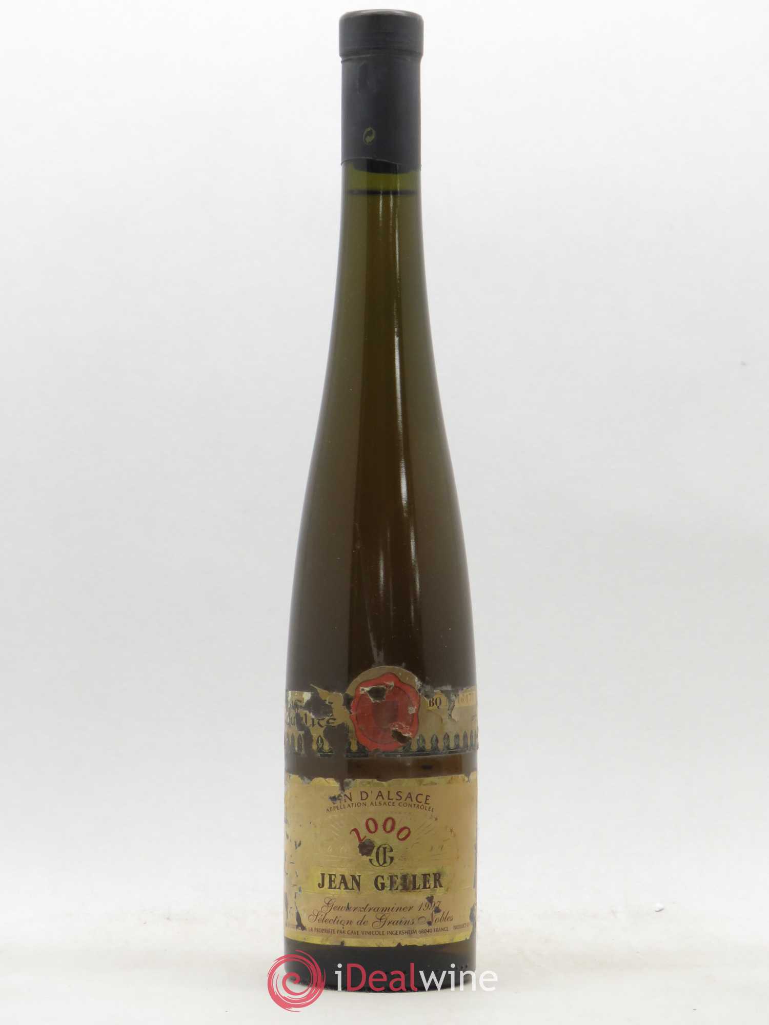 Gewurztraminer Sélection de Grains Nobles Cuvée de l'An 2000 Jean Geiler 1997 - Posten von 1 Flasche - 0