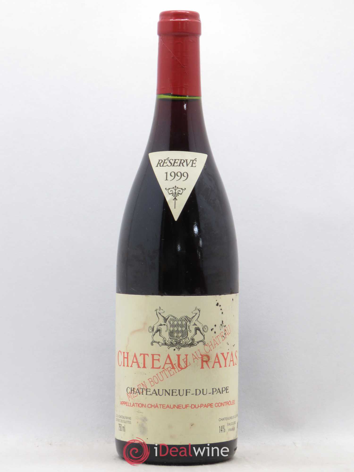 Châteauneuf-du-Pape Château Rayas Emmanuel Reynaud 1999 - Lot de 1 bouteille - 0