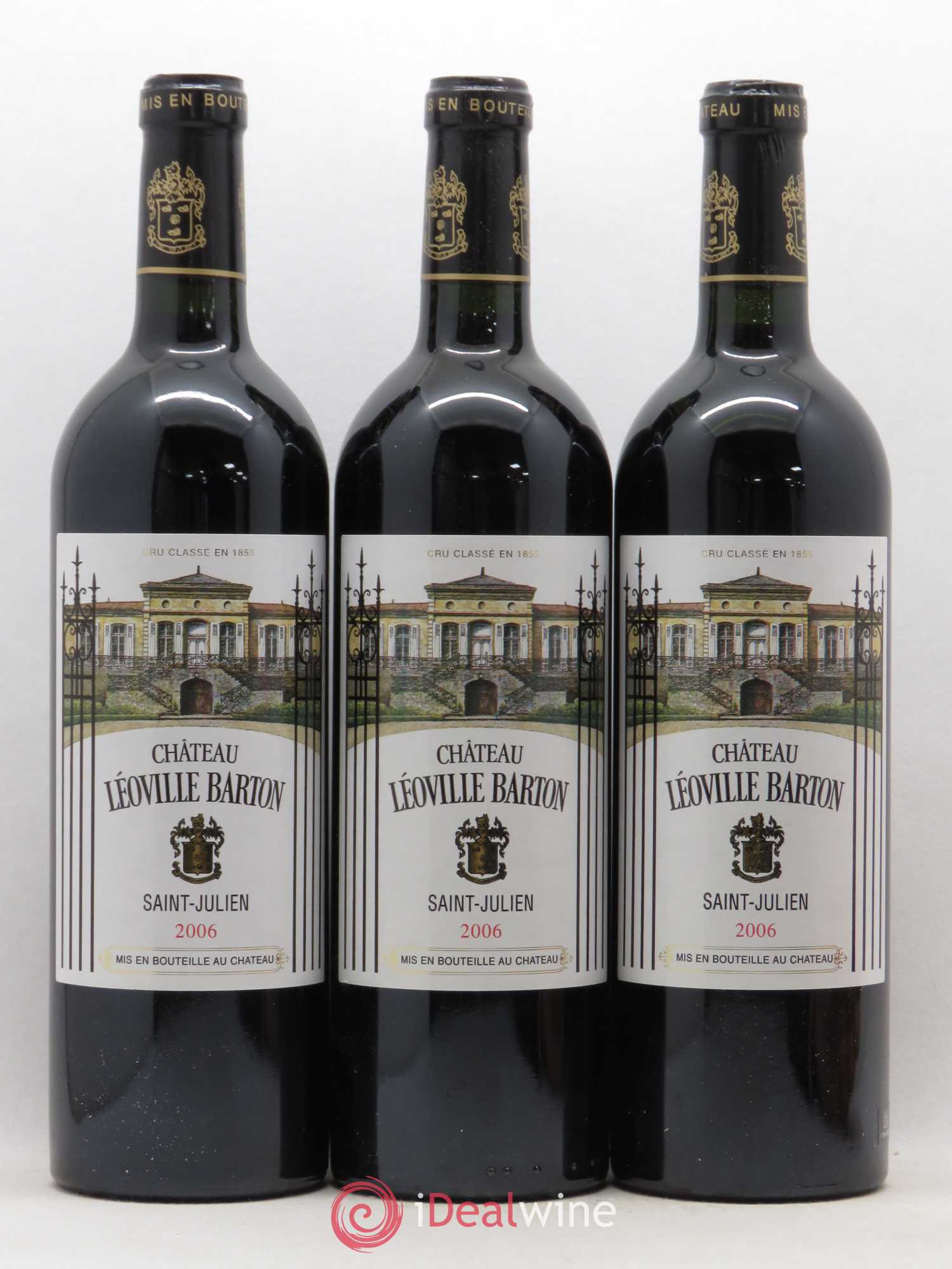 Château Léoville Barton 2ème Grand Cru Classé 2006 - Lot de 12 bouteilles - 2