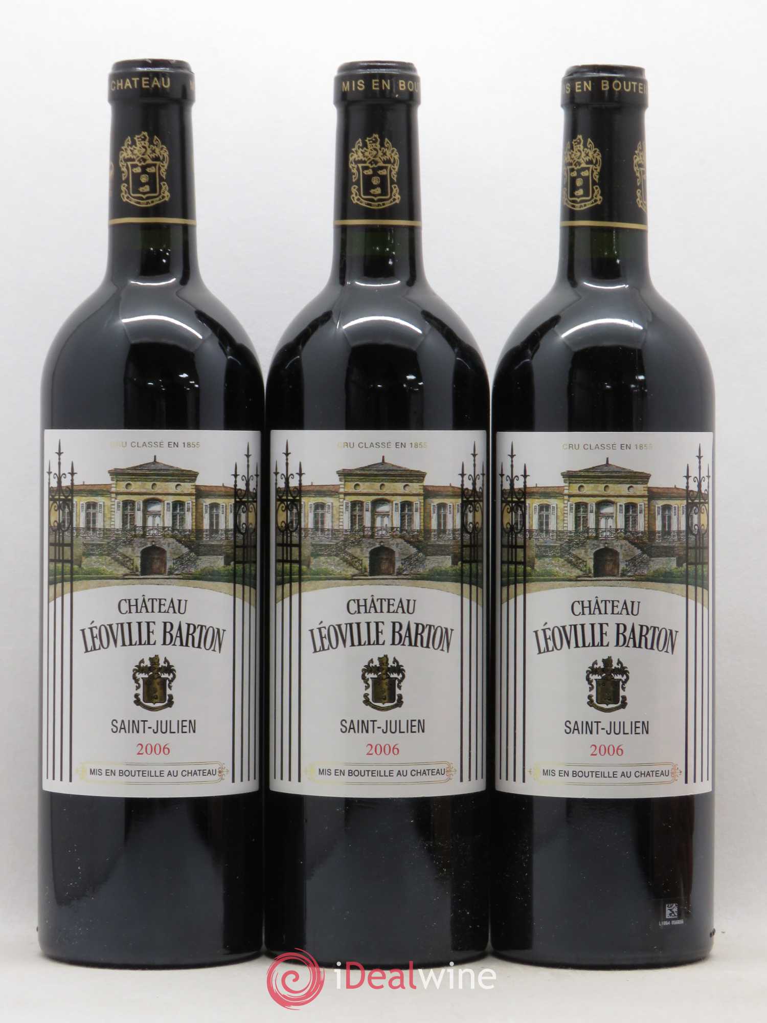 Château Léoville Barton 2ème Grand Cru Classé 2006 - Lot de 12 bouteilles - 3