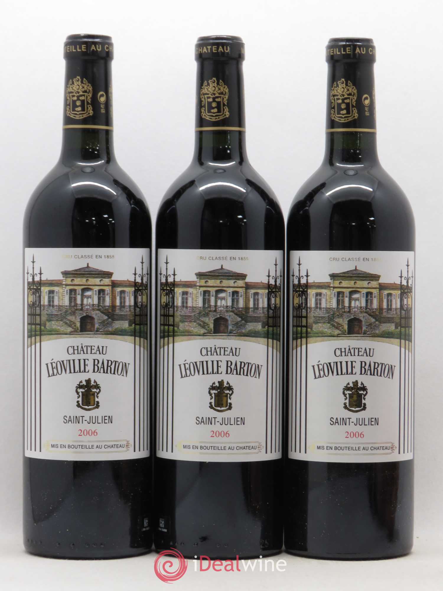Château Léoville Barton 2ème Grand Cru Classé 2006 - Lot de 12 bouteilles - 4