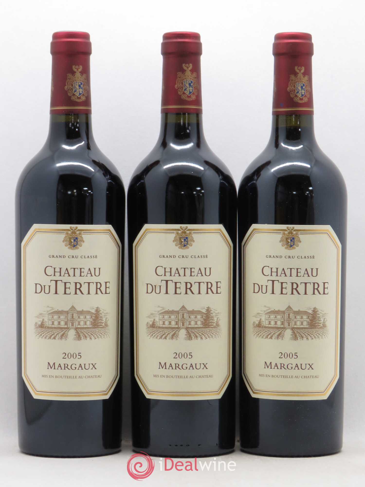 Château du Tertre 5ème Grand Cru Classé (sans prix de réserve) 2005 - Lot de 12 bouteilles - 1
