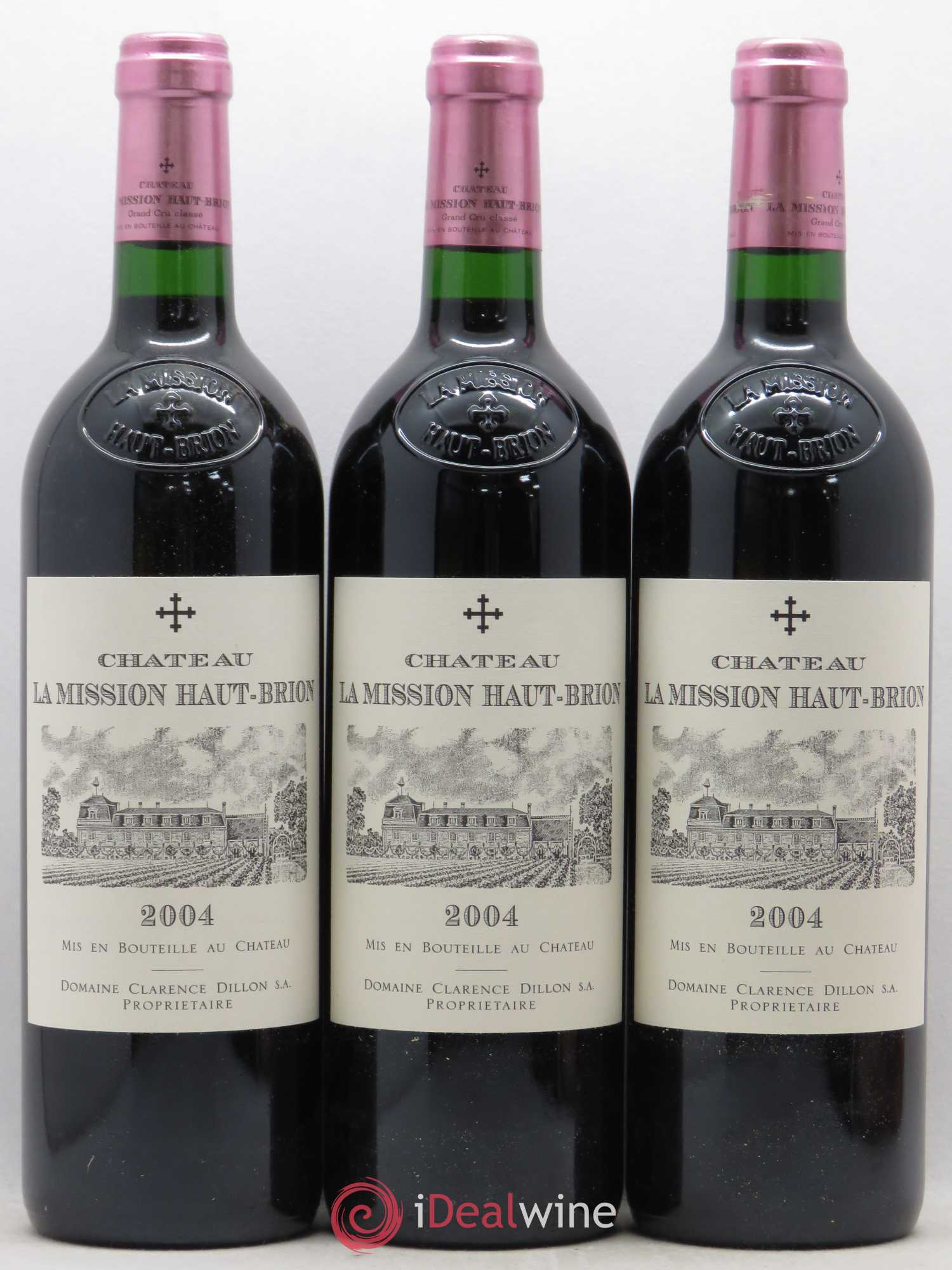 Château la Mission Haut-Brion Cru Classé de Graves 2004 - Lot de 12 bouteilles - 2