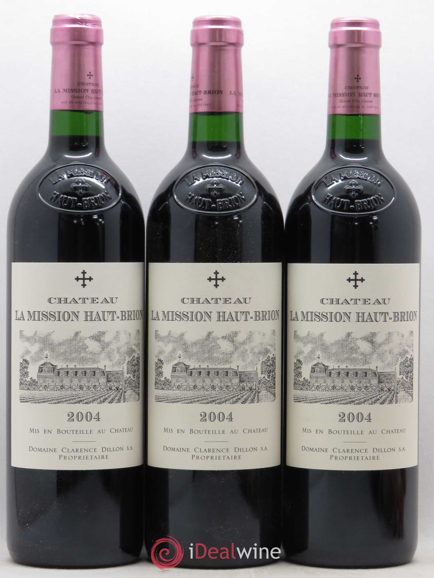 Château la Mission Haut-Brion Cru Classé de Graves 2004 - Lot de 12 bouteilles - 3