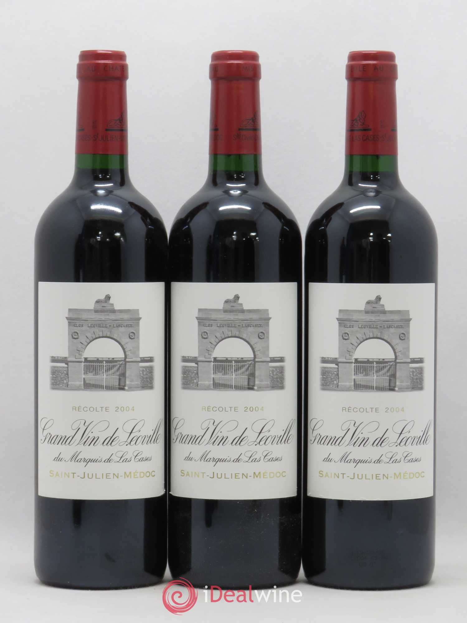 Château Léoville Las Cases 2ème Grand Cru Classé 2004 - Lot de 12 bouteilles - 3