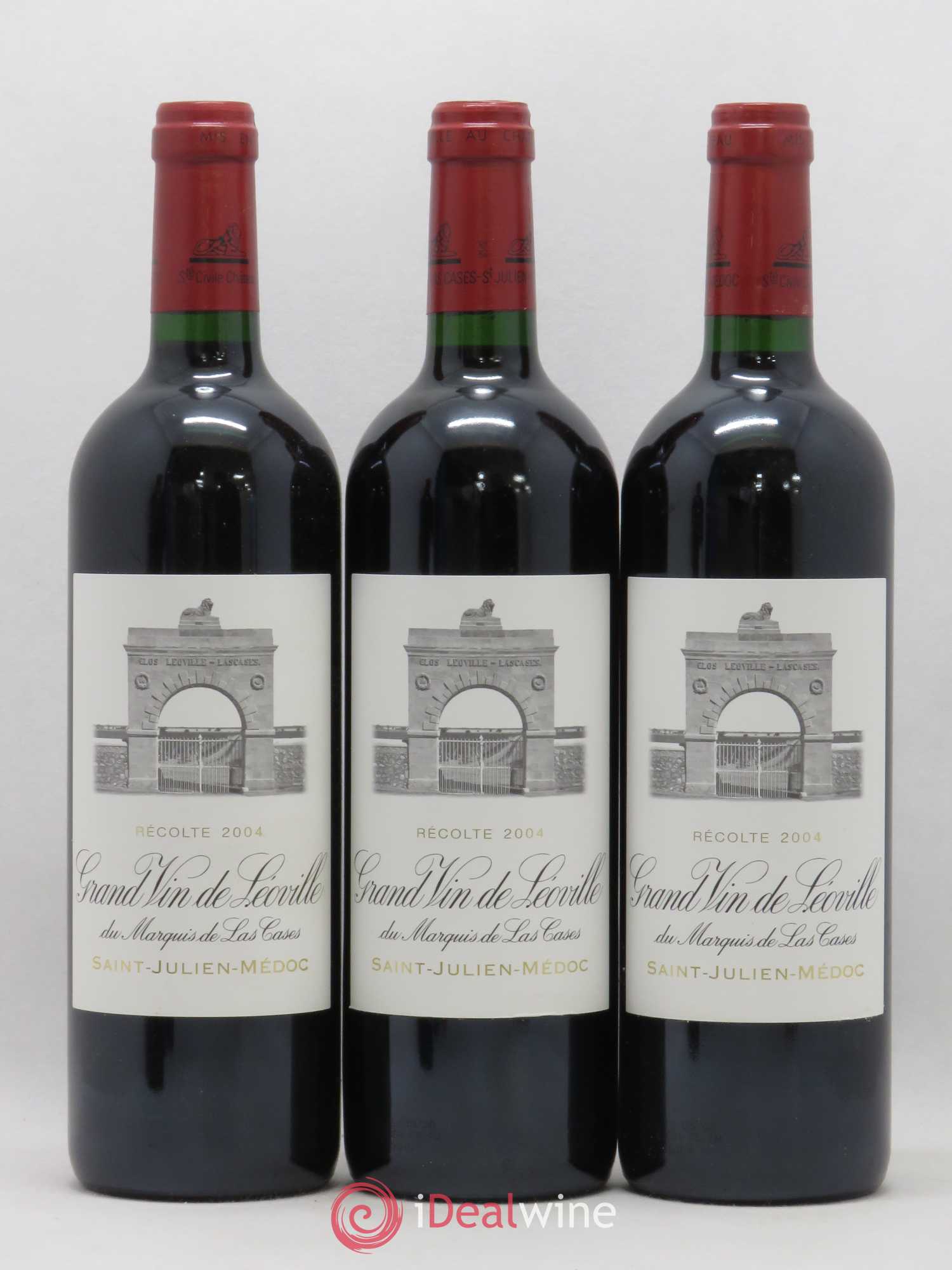 Château Léoville Las Cases 2ème Grand Cru Classé 2004 - Lot de 12 bouteilles - 4