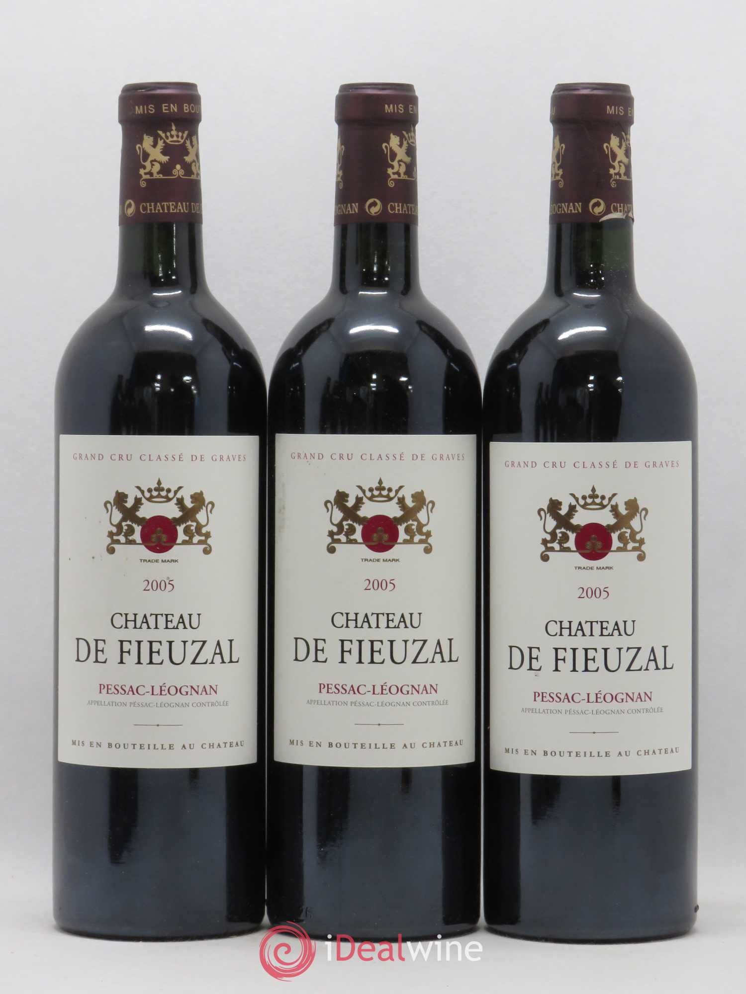 Château de Fieuzal Cru Classé de Graves 2005 - Lot de 12 bouteilles - 1