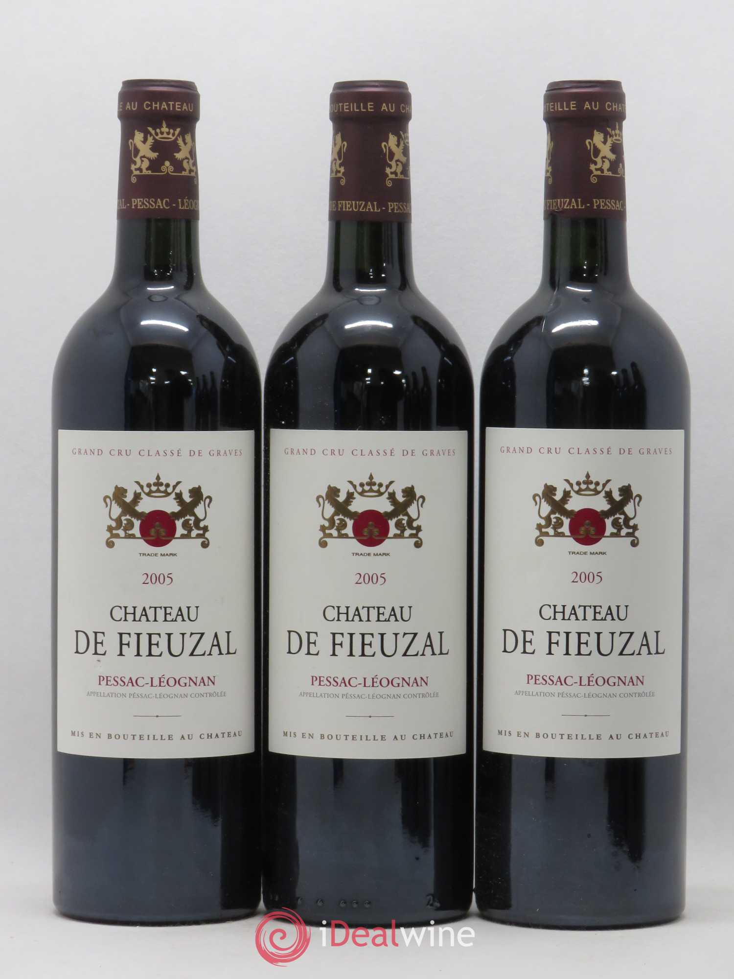 Château de Fieuzal Cru Classé de Graves 2005 - Lot de 12 bouteilles - 2