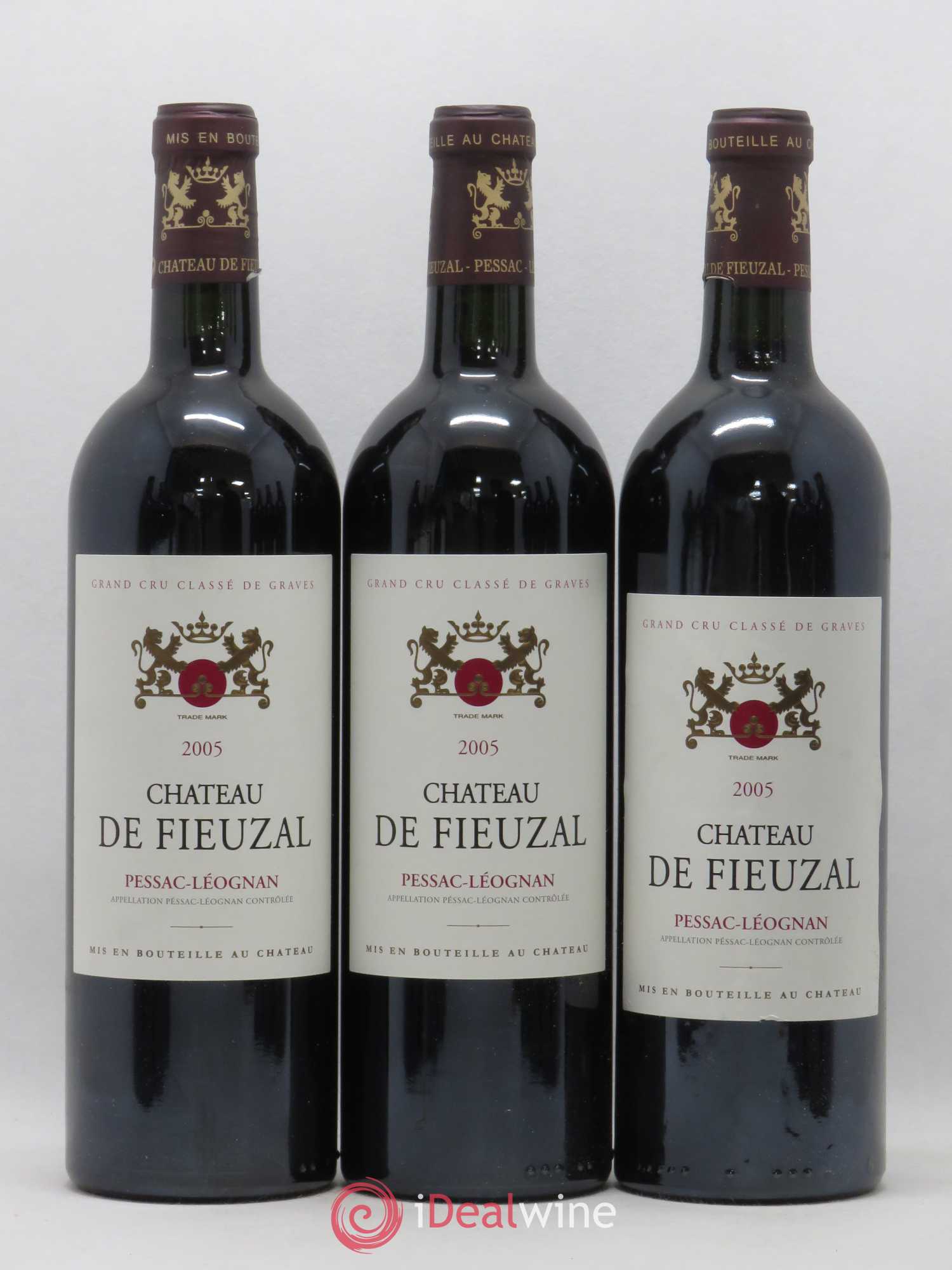 Château de Fieuzal Cru Classé de Graves 2005 - Lot de 12 bouteilles - 3
