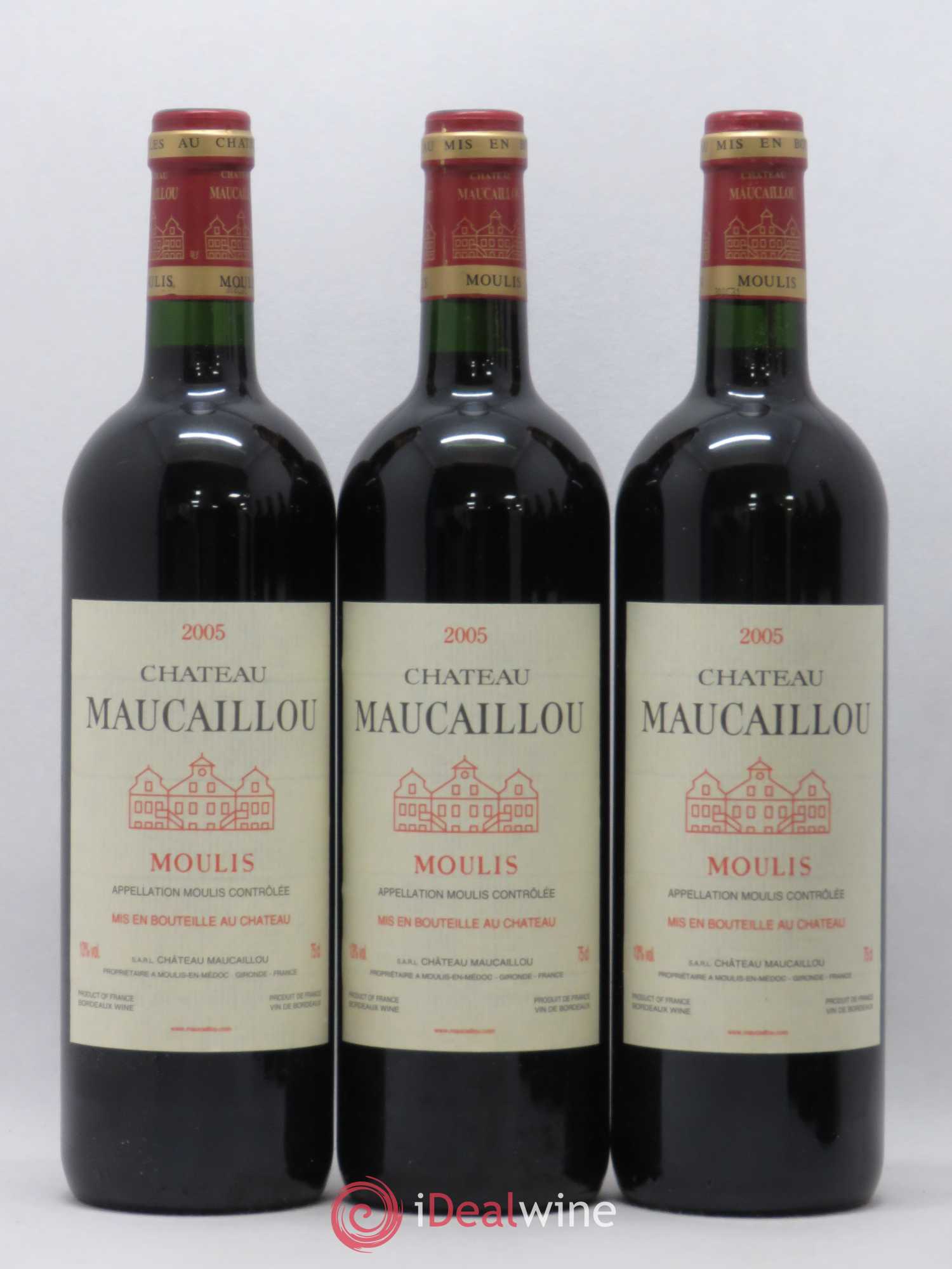 Château Maucaillou 2005 - Lot de 12 bouteilles - 2