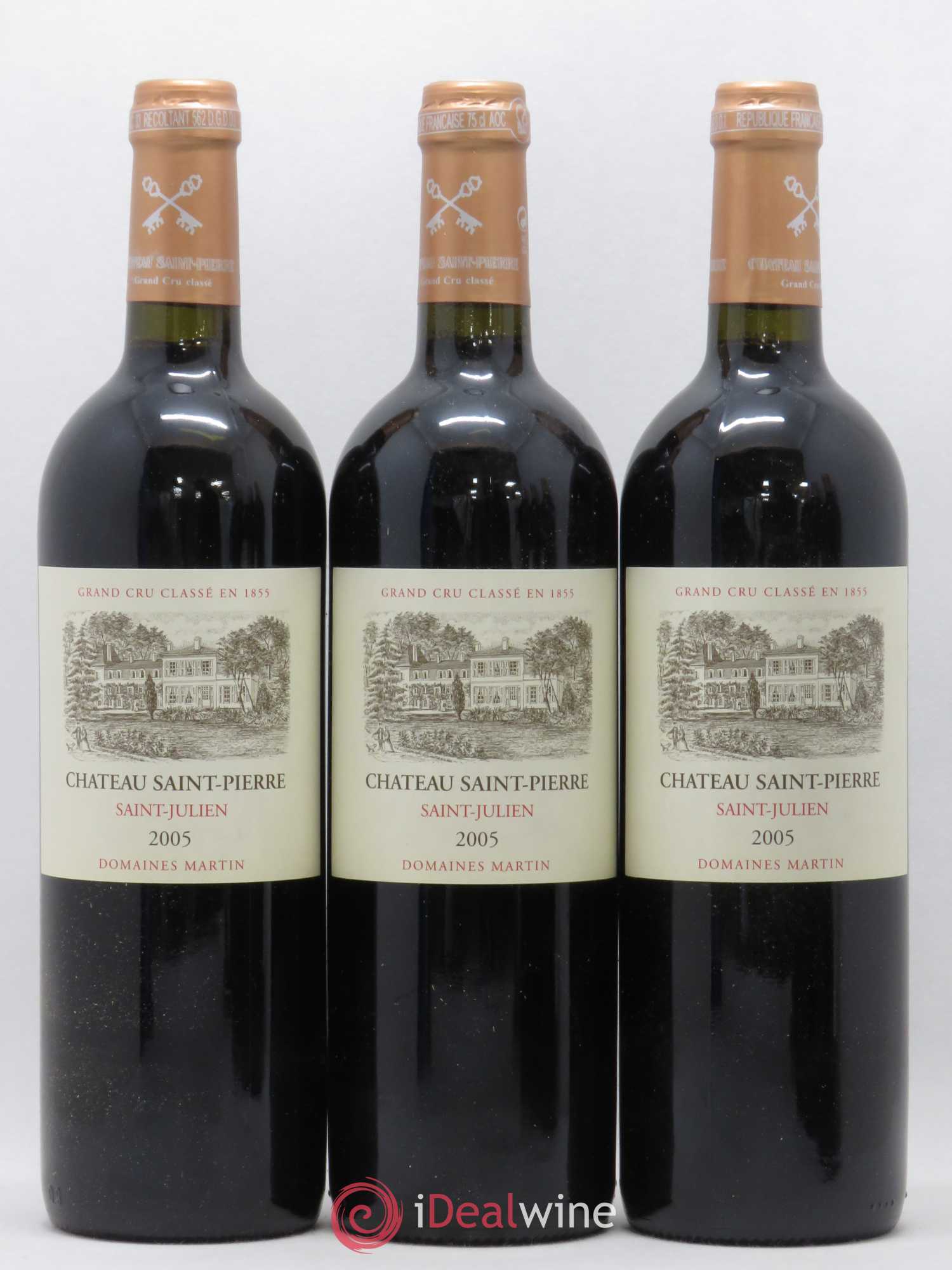 Château Saint-Pierre 4ème Grand Cru Classé 2005 - Lot de 12 bouteilles - 2