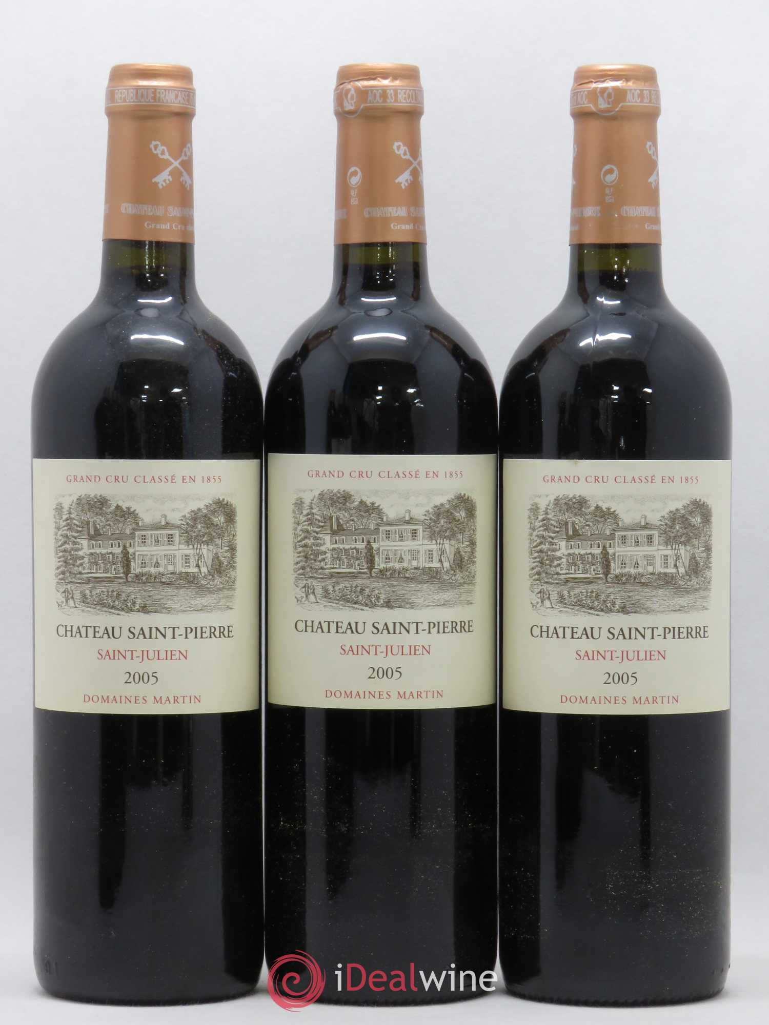 Château Saint-Pierre 4ème Grand Cru Classé 2005 - Lot de 12 bouteilles - 4