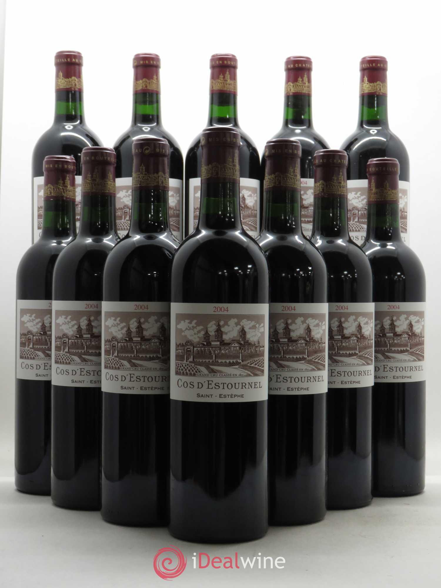 Cos d'Estournel 2ème Grand Cru Classé 2004 - Lot de 12 bouteilles - 0