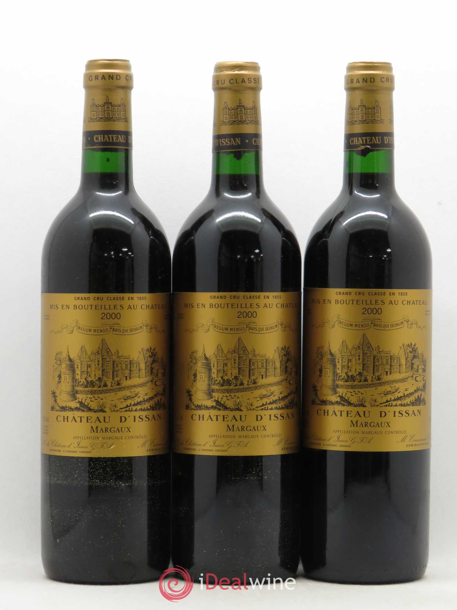 Château d'Issan 3ème Grand Cru Classé 2000 - Lot de 12 bouteilles - 2