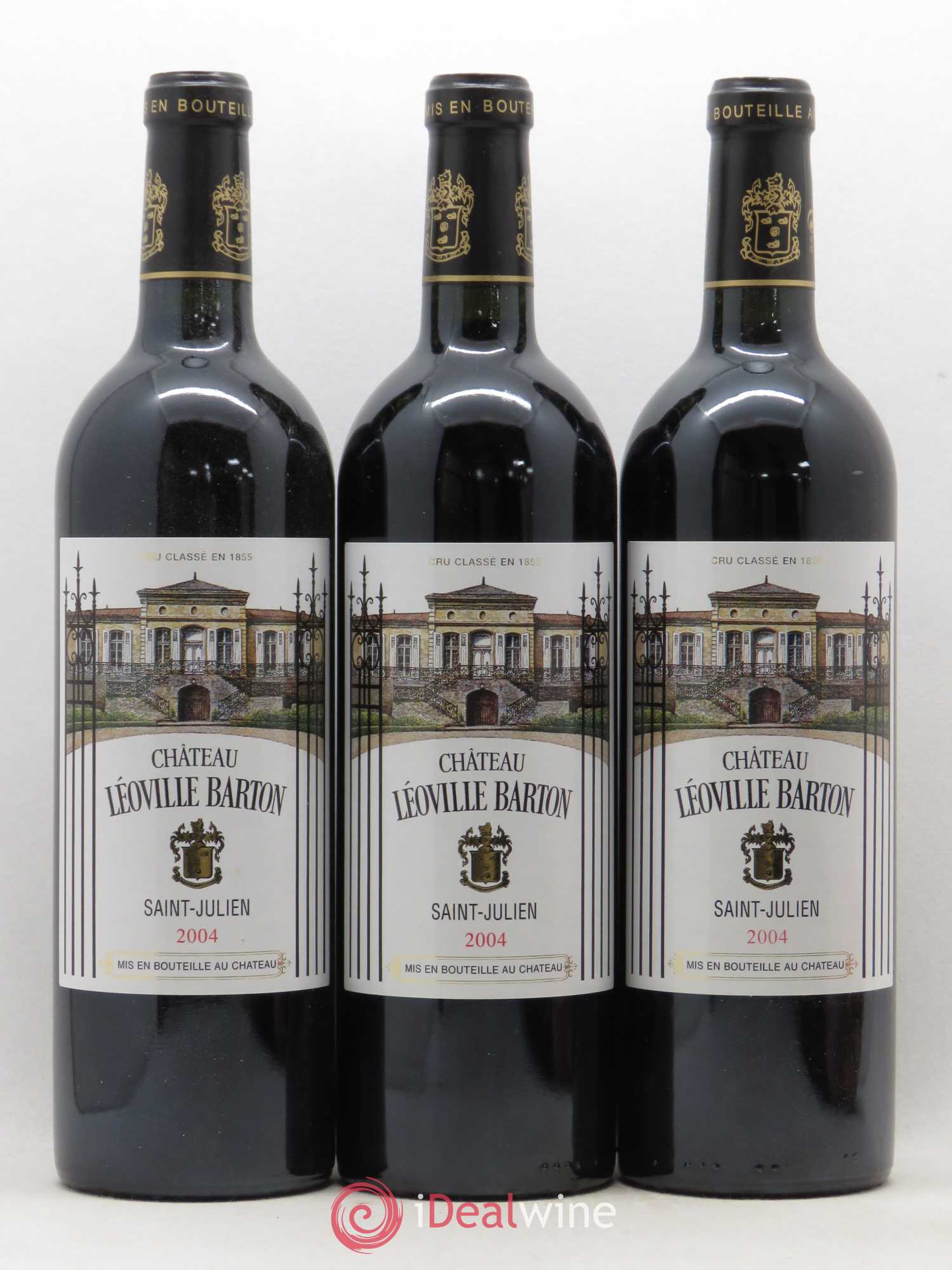 Château Léoville Barton 2ème Grand Cru Classé 2004 - Lot de 12 bouteilles - 1