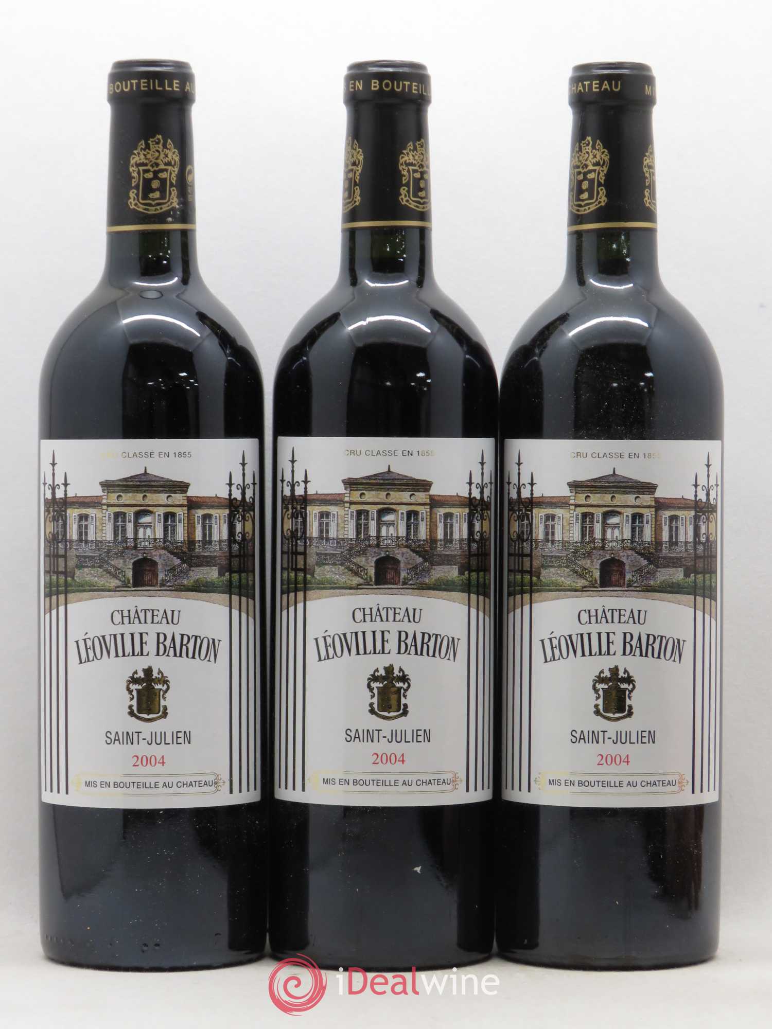 Château Léoville Barton 2ème Grand Cru Classé 2004 - Lot de 12 bouteilles - 4
