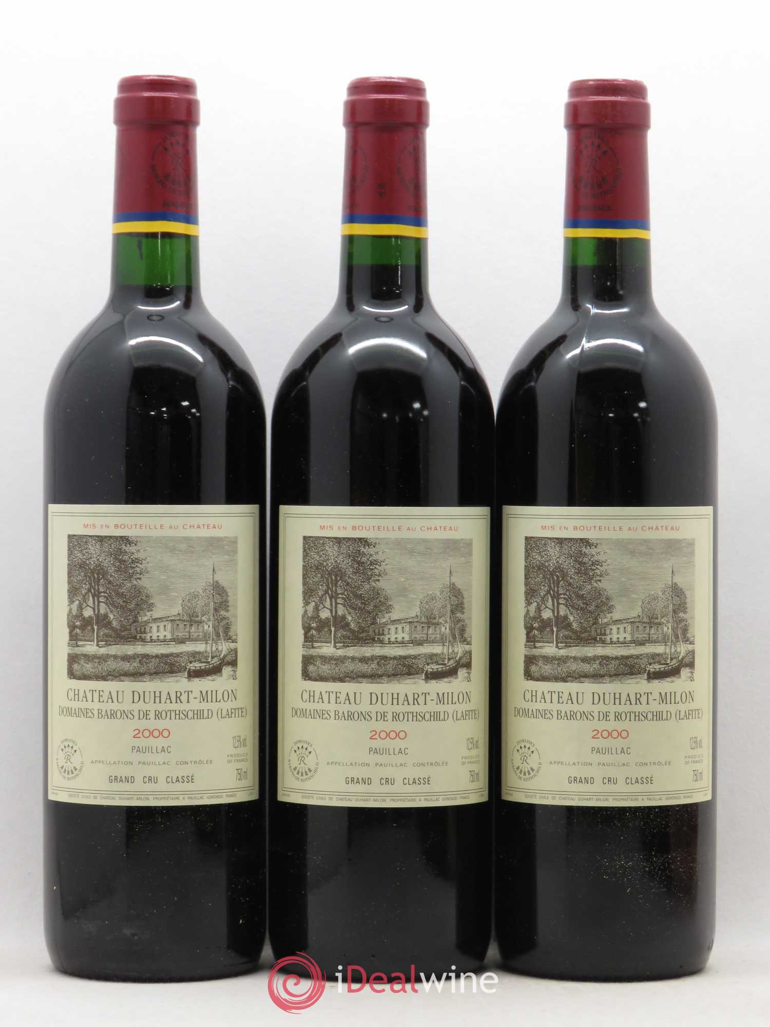 Château Duhart-Milon 4ème Grand Cru Classé 2000 - Lot de 12 bouteilles - 2