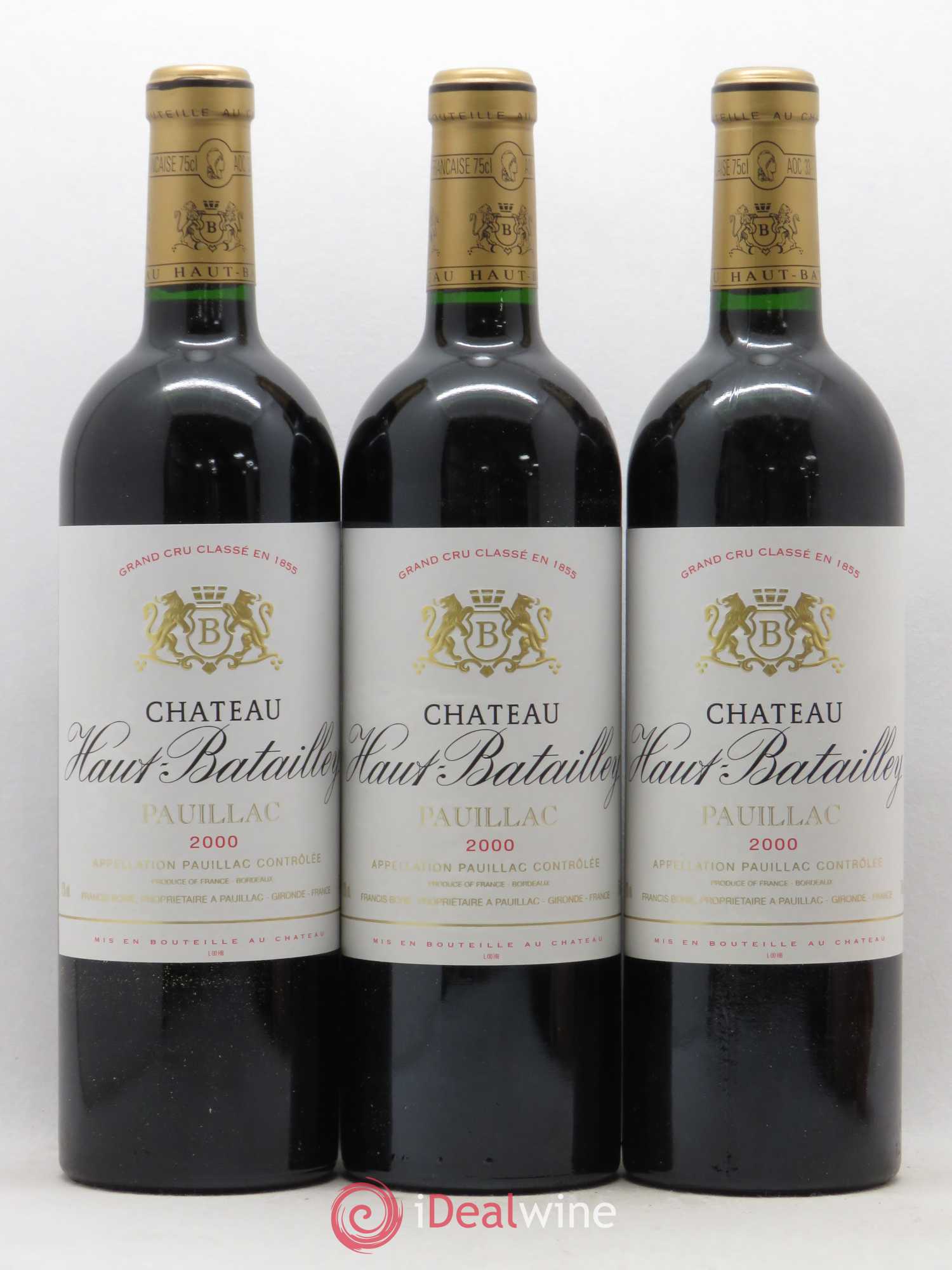 Château Haut Batailley 5ème Grand Cru Classé 2000 - Lot de 12 bouteilles - 2