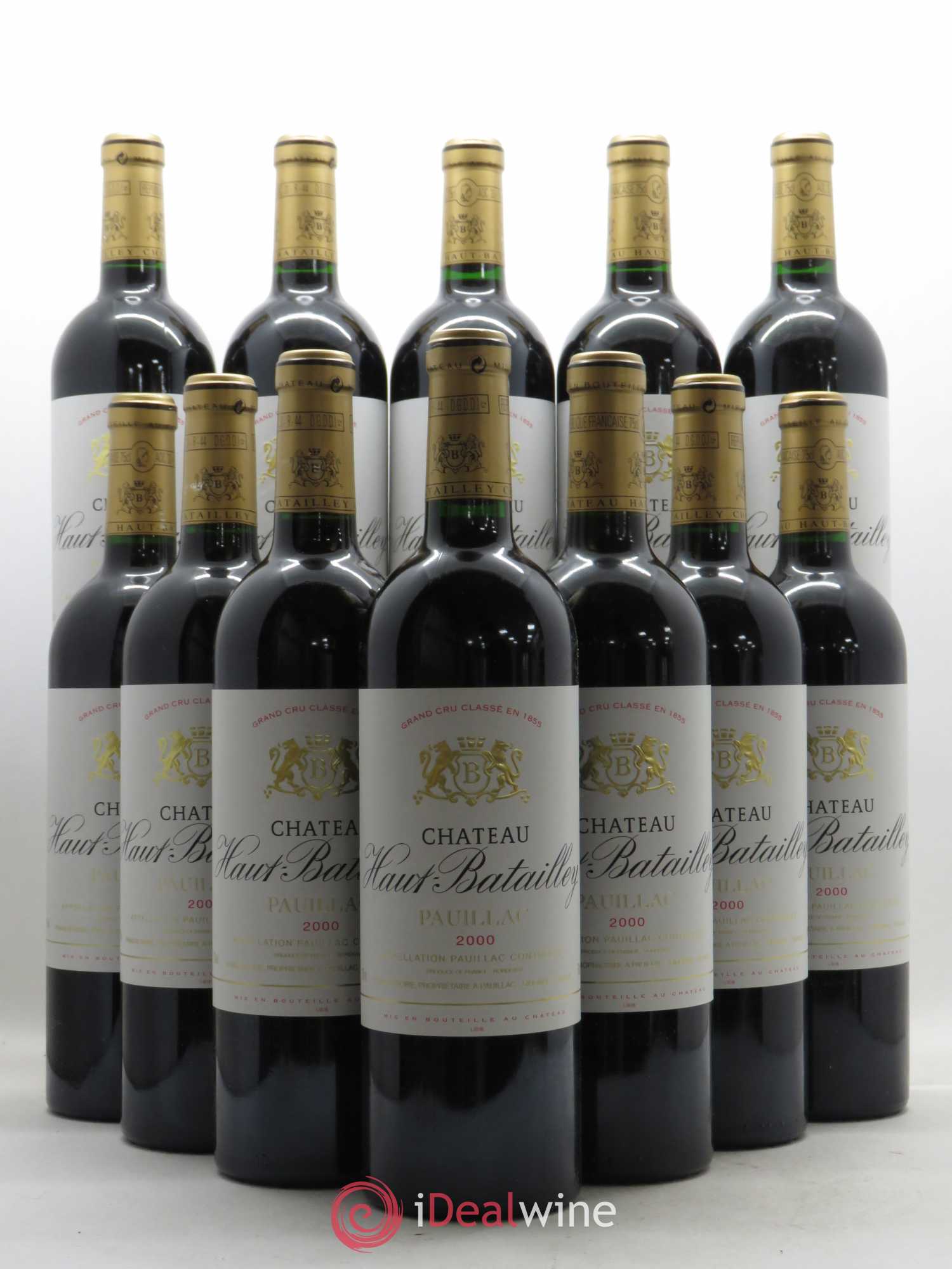 Château Haut Batailley 5ème Grand Cru Classé 2000 - Lot de 12 bouteilles - 0