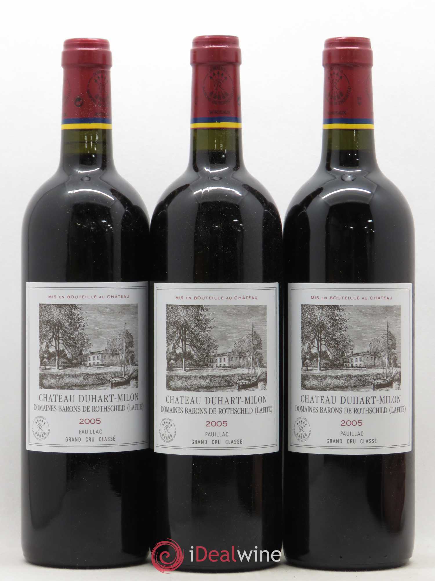 Château Duhart-Milon 4ème Grand Cru Classé 2005 - Lot de 12 bouteilles - 1