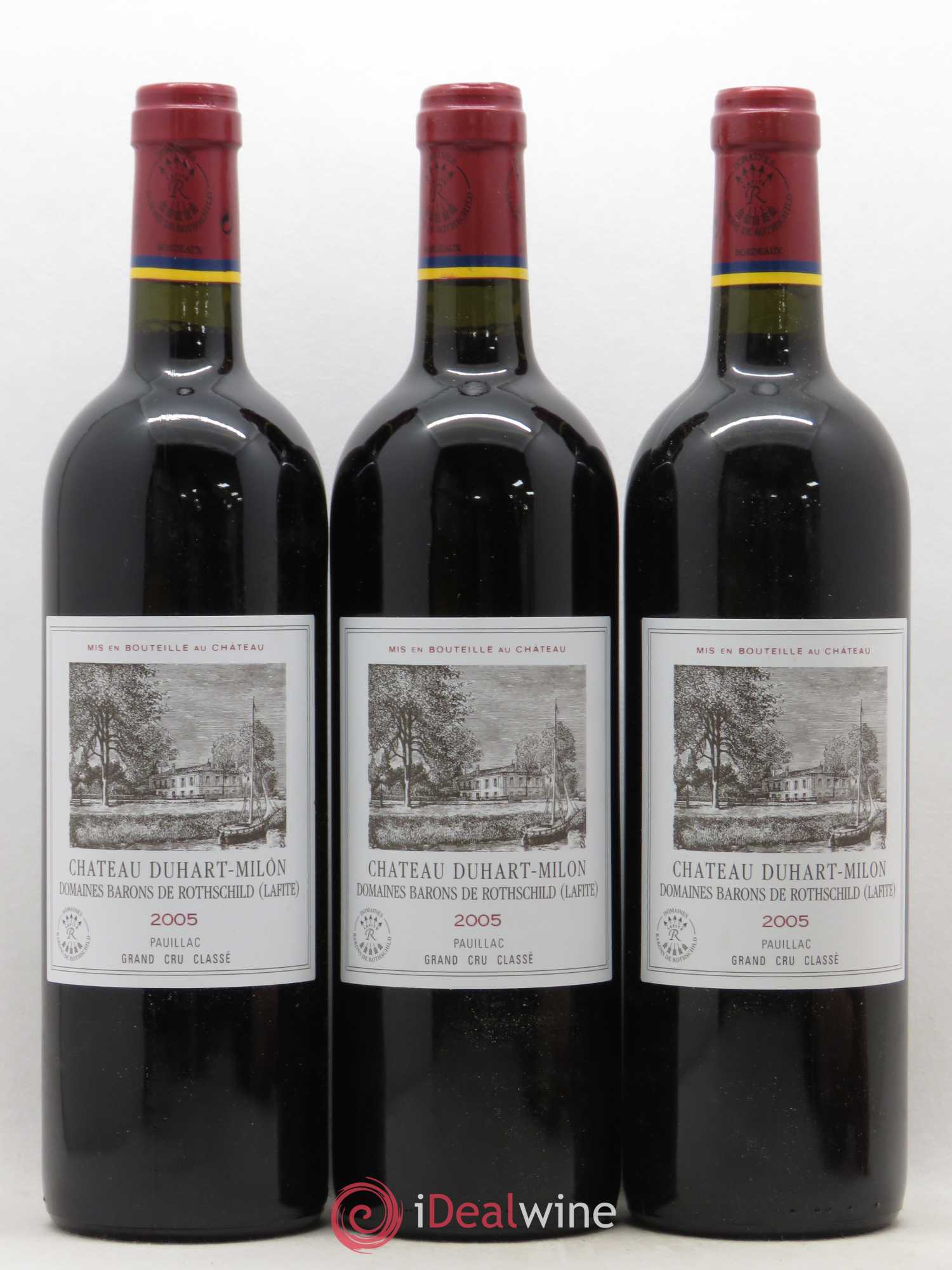 Château Duhart-Milon 4ème Grand Cru Classé 2005 - Lot de 12 bouteilles - 3
