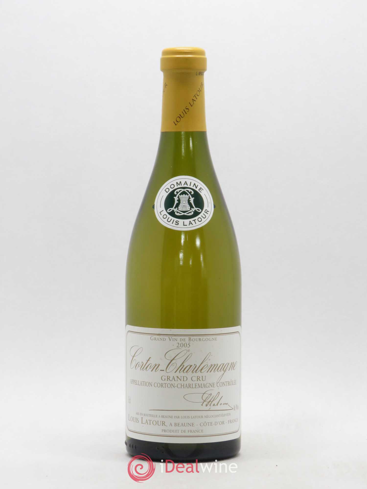Corton-Charlemagne Grand Cru Louis Latour 2005 - Lot de 1 bouteille - 0
